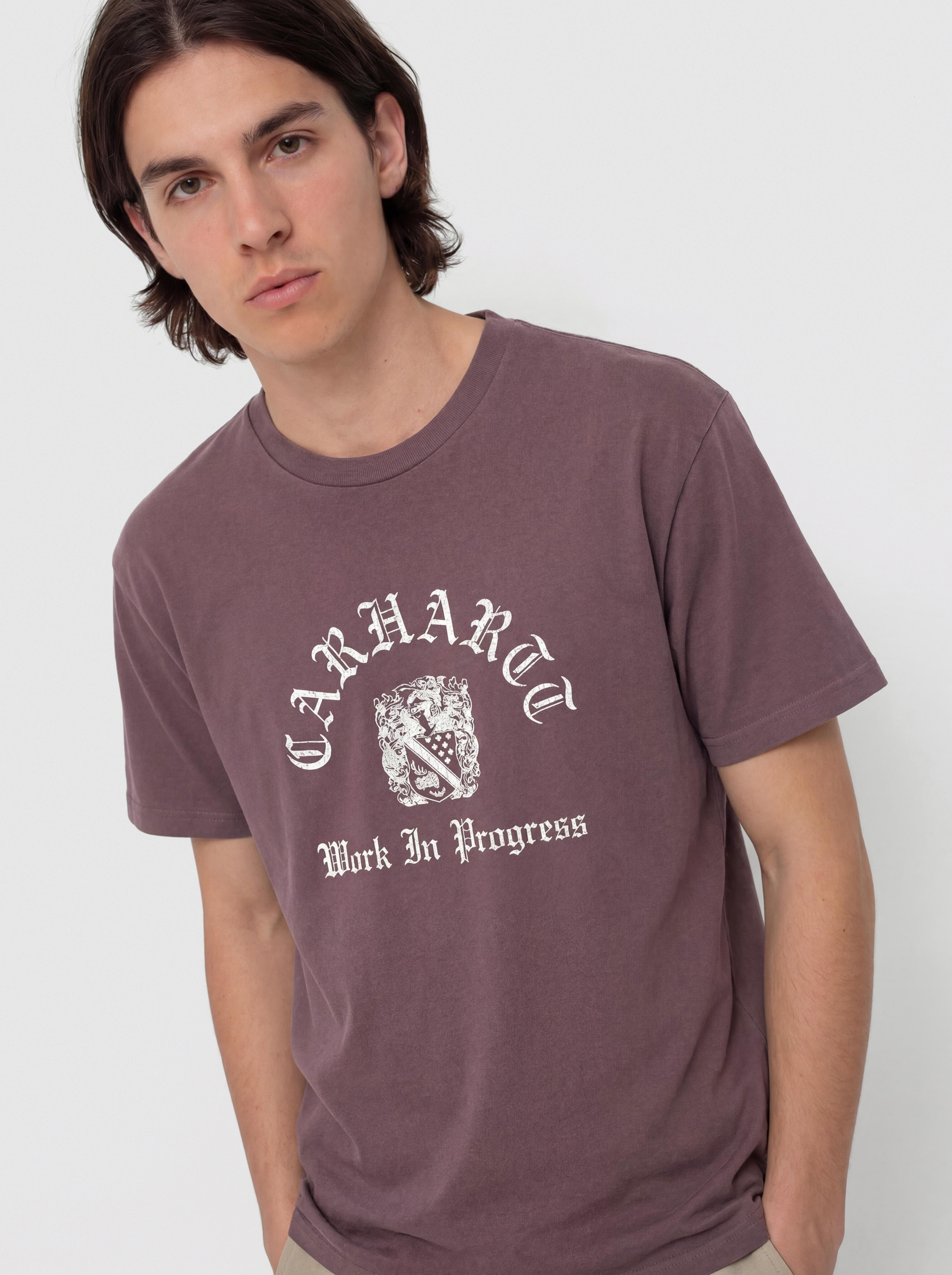 Тениска Carhartt WIP Coat Of Arms (cozy purple)