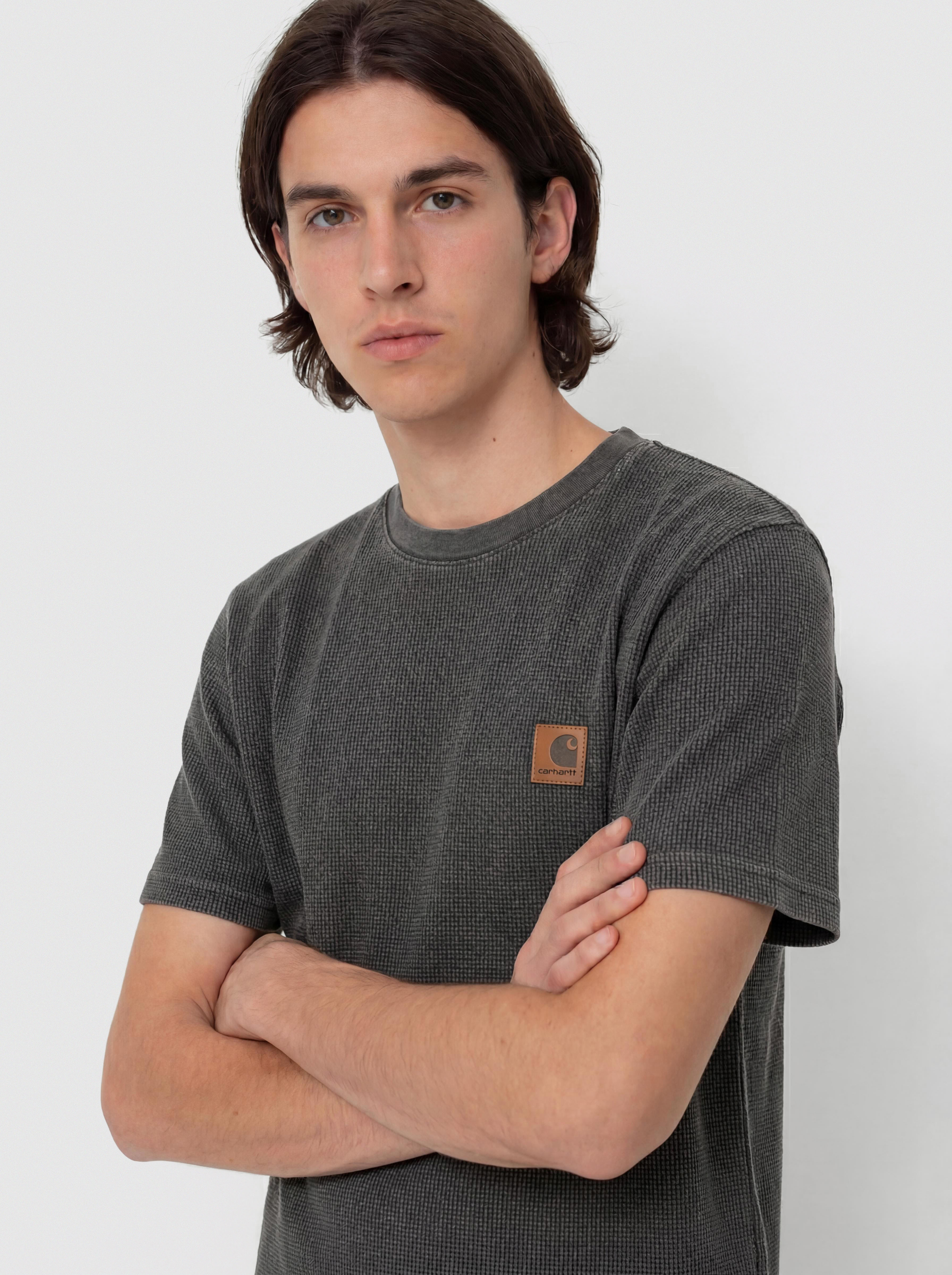 Тениска Carhartt WIP Nelson Waffle (black)