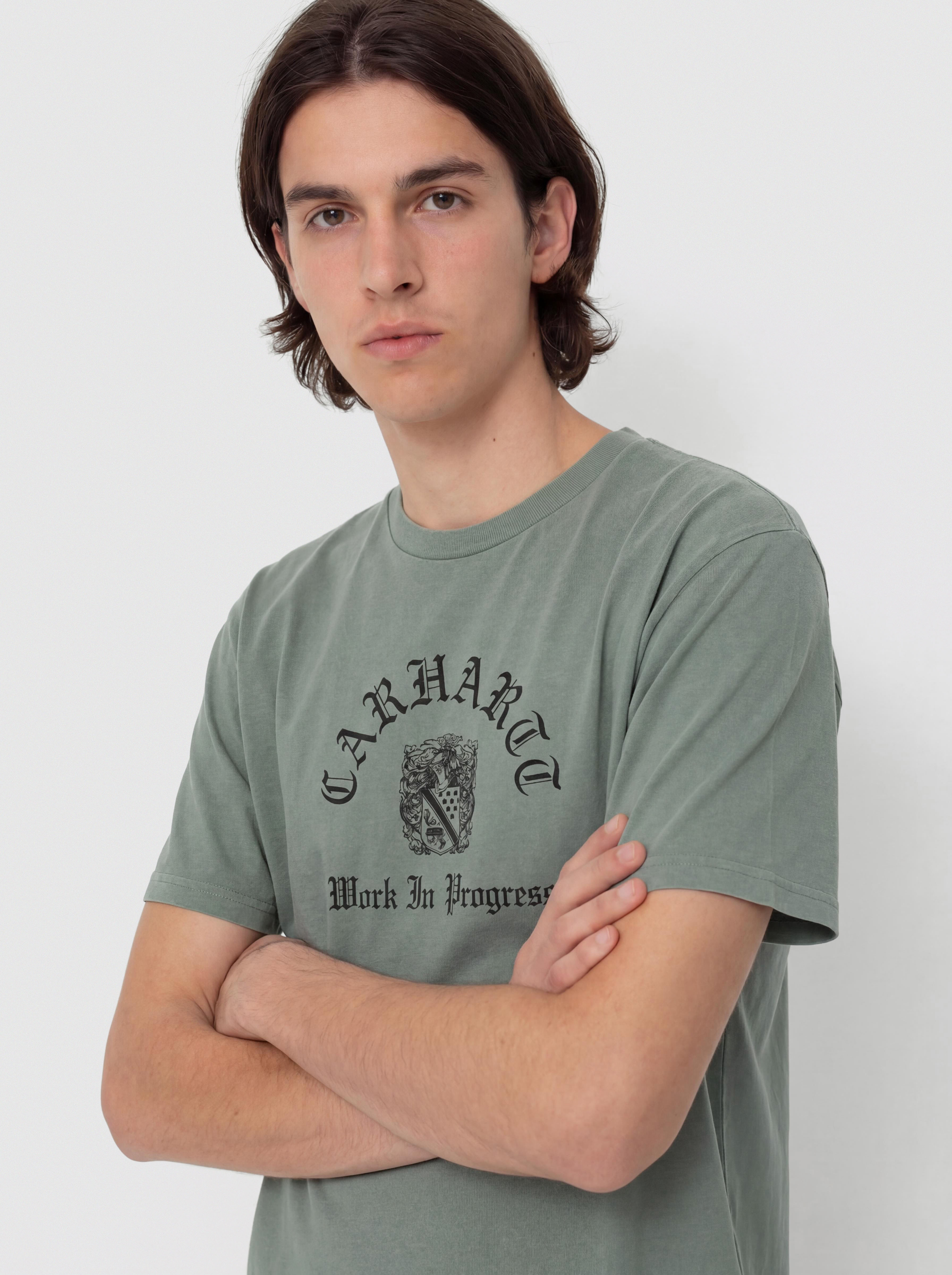 Тениска Carhartt WIP Coat Of Arms (velvet green)