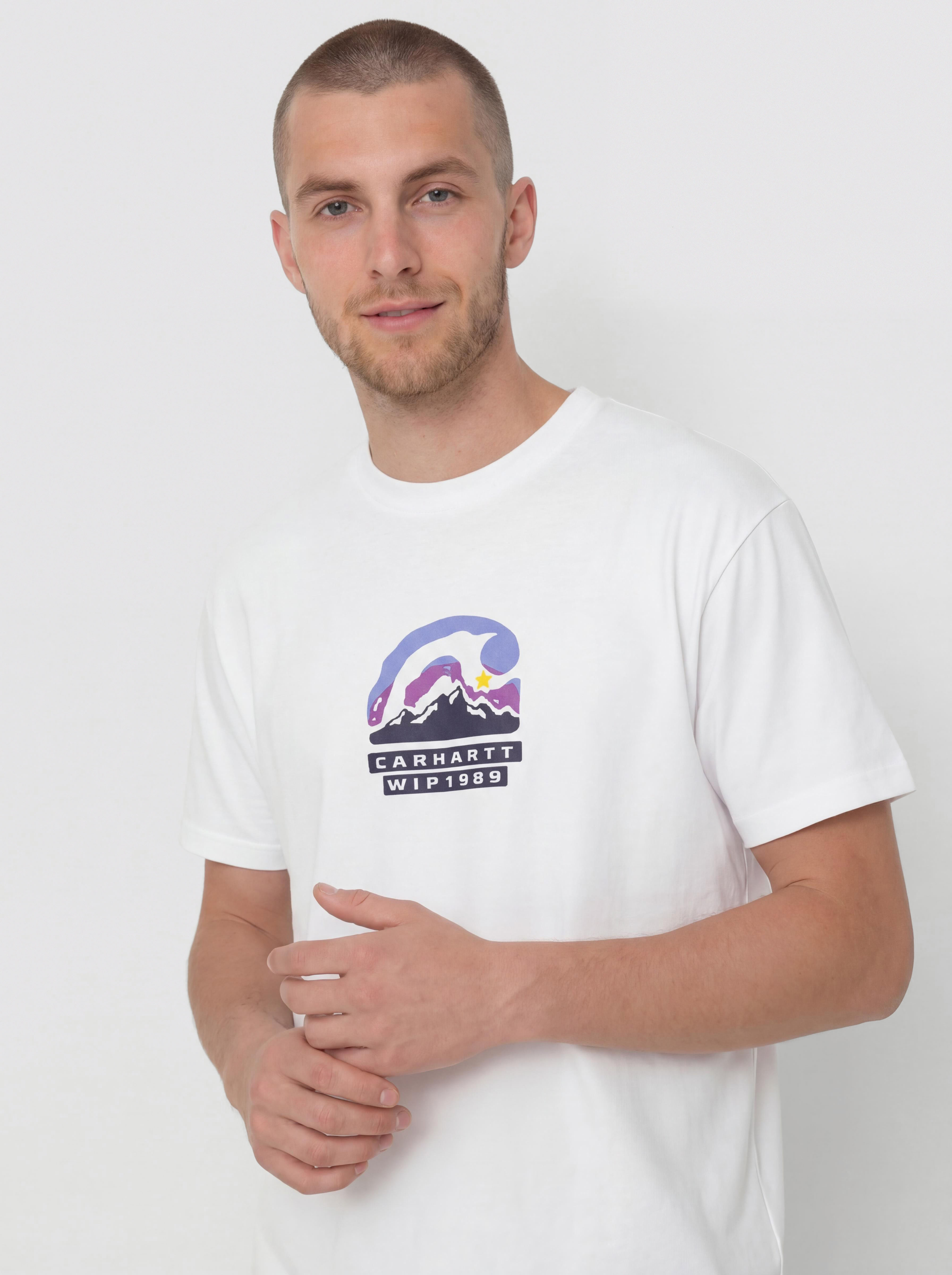 Тениска Carhartt WIP Rising Helix (white)