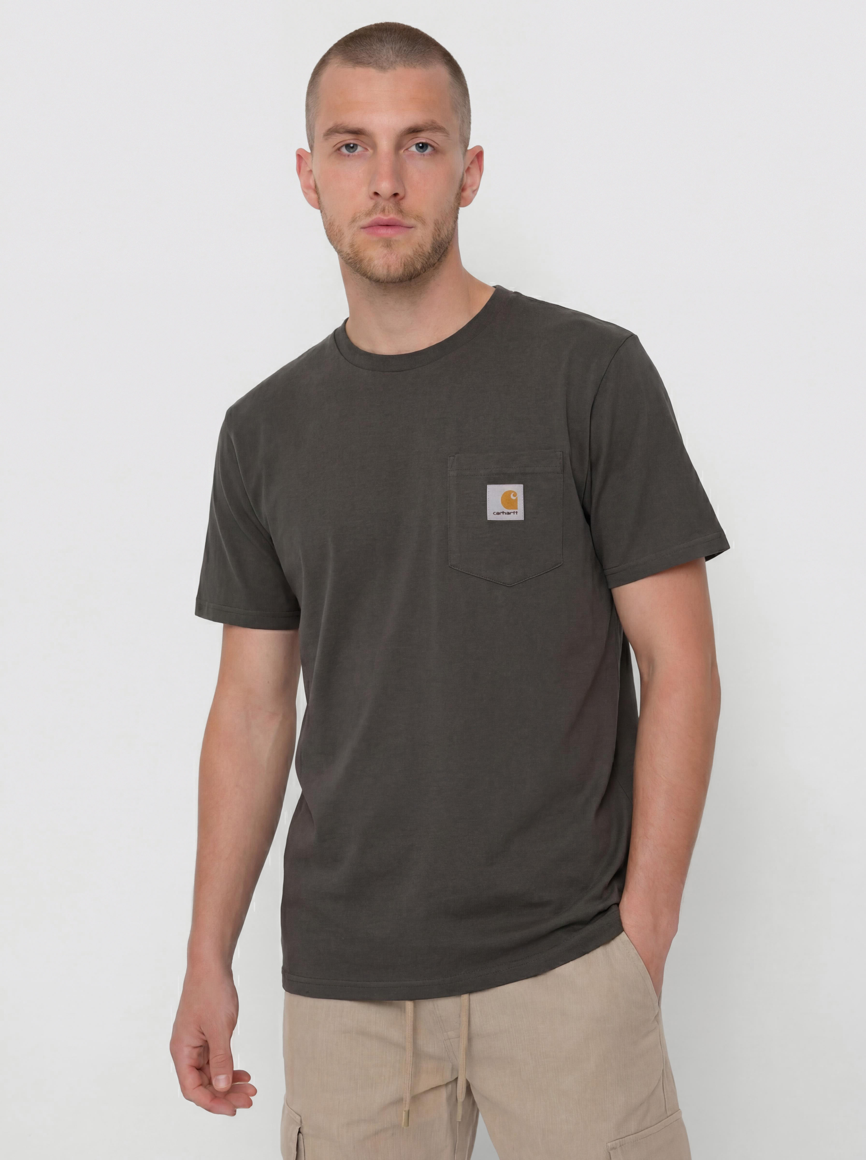 Тениска Carhartt WIP Pocket (oxide green)