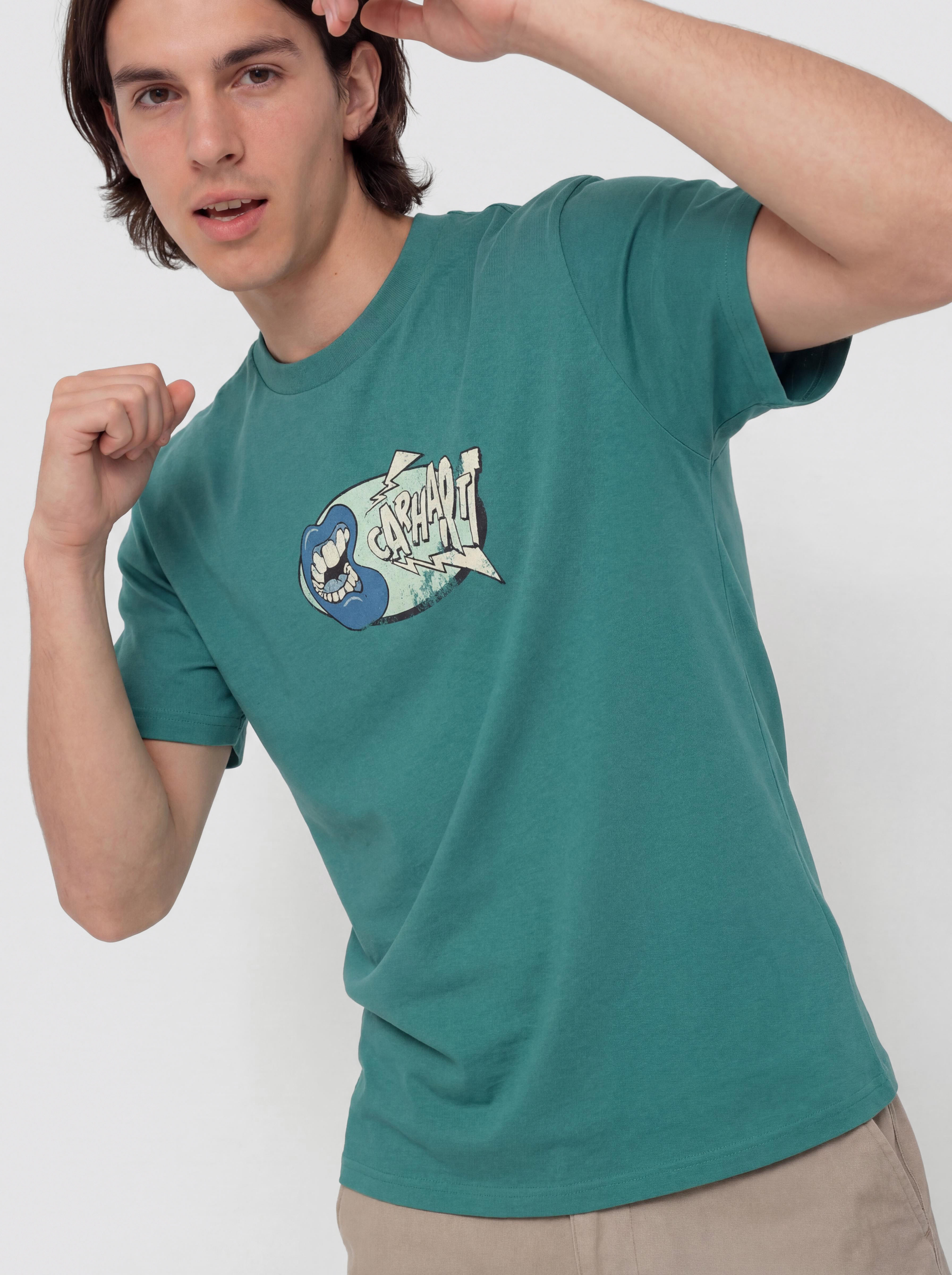 u0422u0435u043du0438u0441u043au0430 Carhartt WIP Louder (saguaro/heavy enzyme wash)