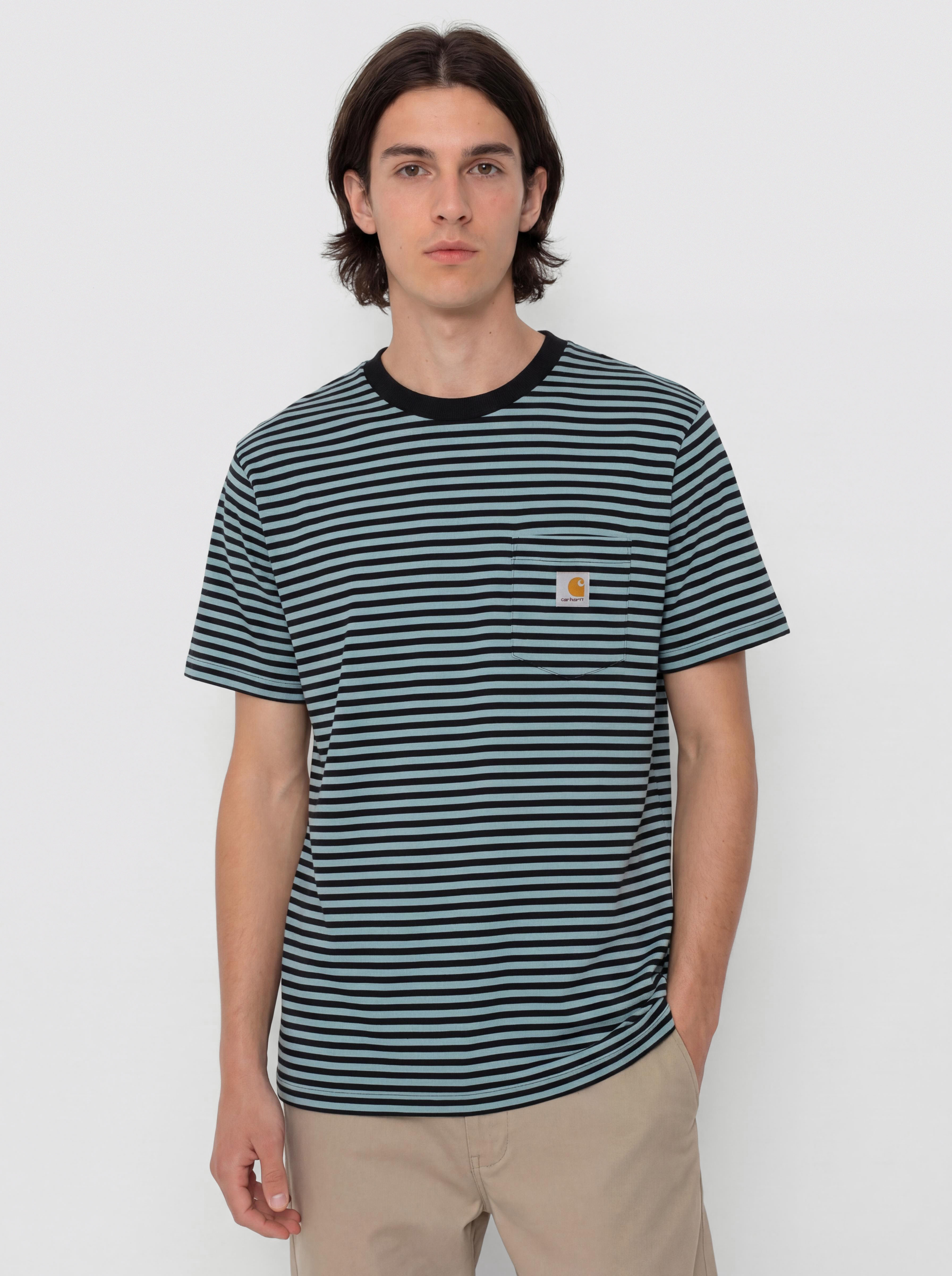 u0422u0435u043du0438u0441u043au0430 Carhartt WIP Verner Pocket (verner stripe/black/citadel)
