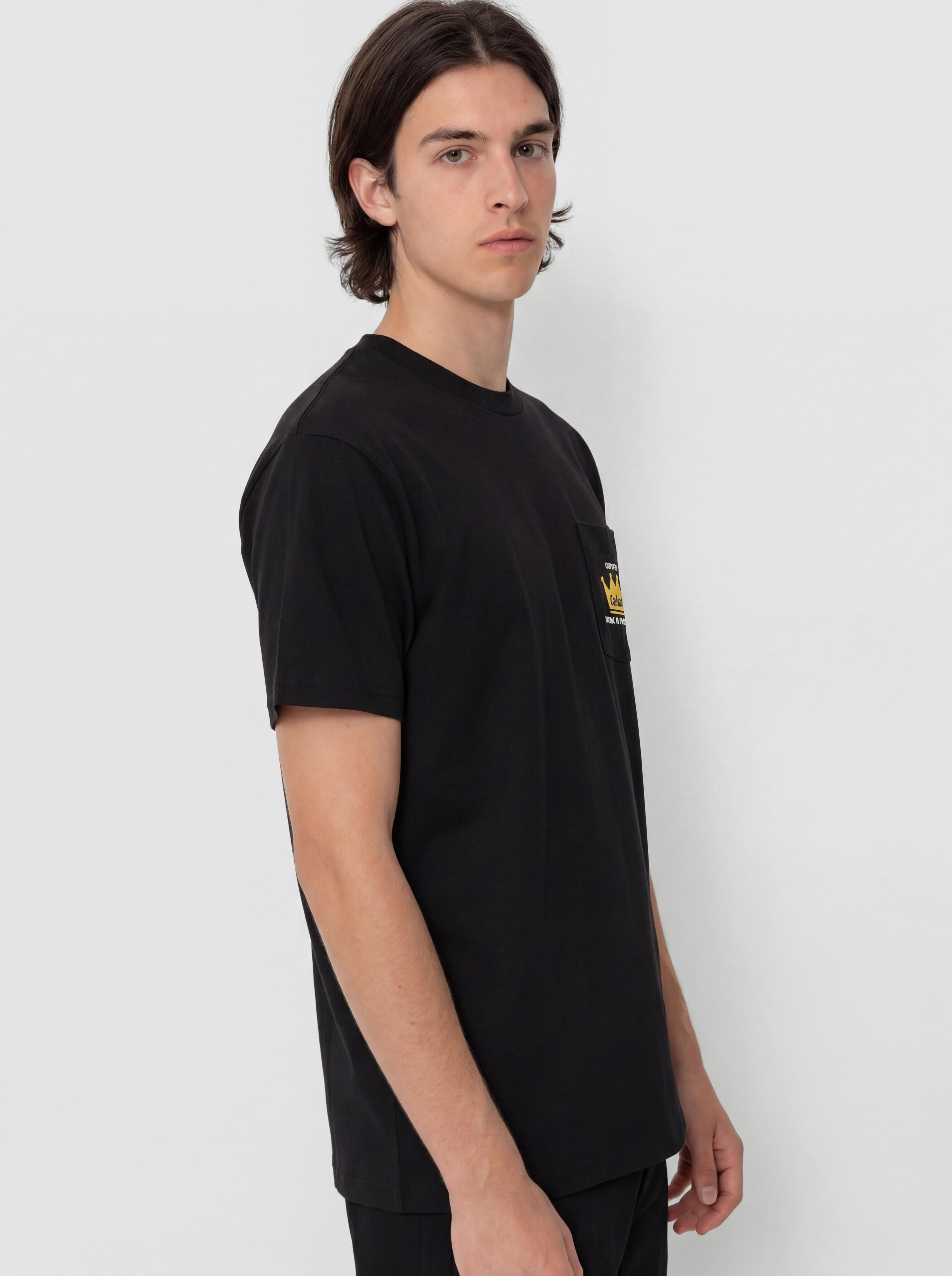 Тениска Carhartt WIP Crown Pocket (black)