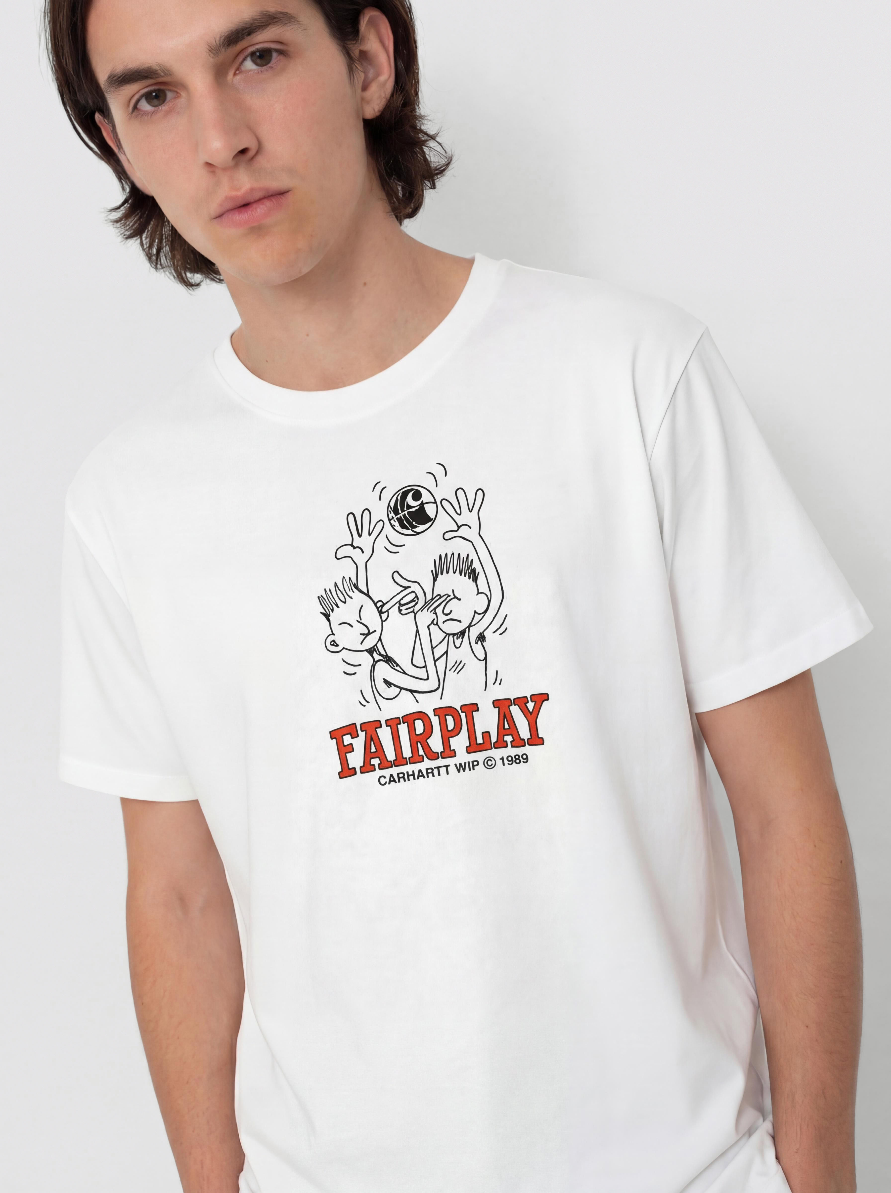 Тениска Carhartt WIP Fairplay (white)