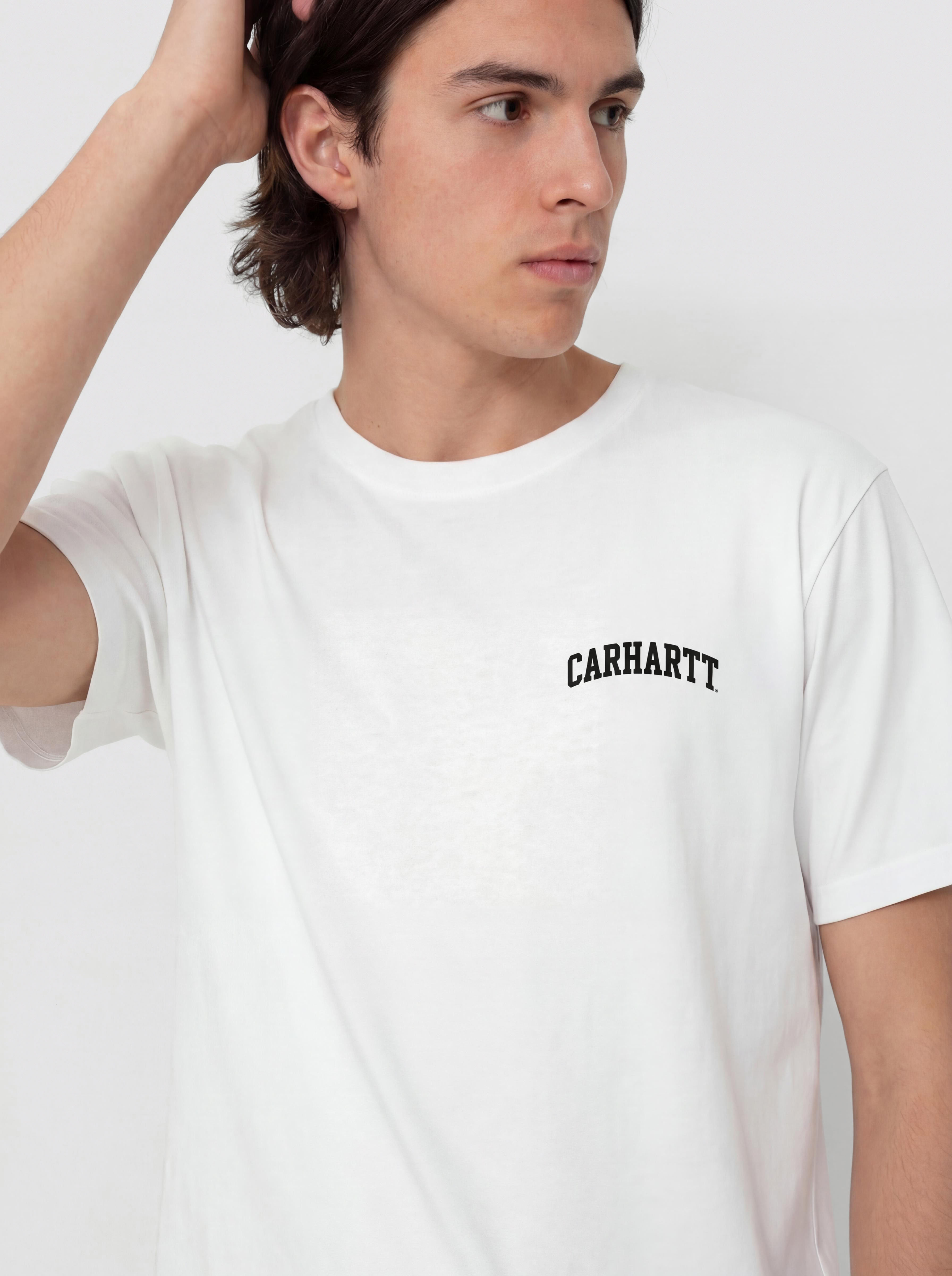 Тениска Carhartt WIP University Script (white/black)