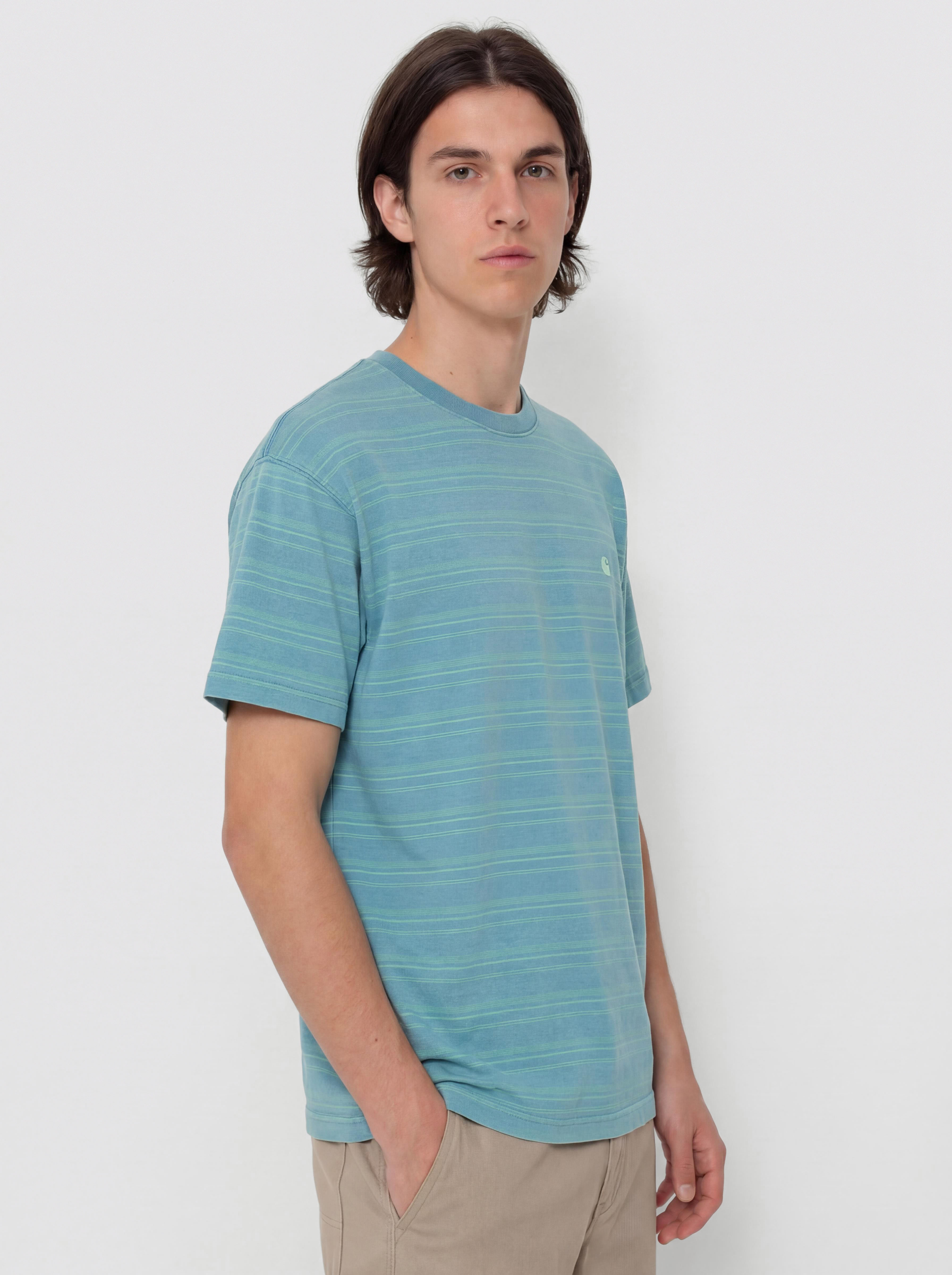 u0422u0435u043du0438u0441u043au0430 Carhartt WIP Brodine (brodine stripe/saguaro/indigo overdyed)