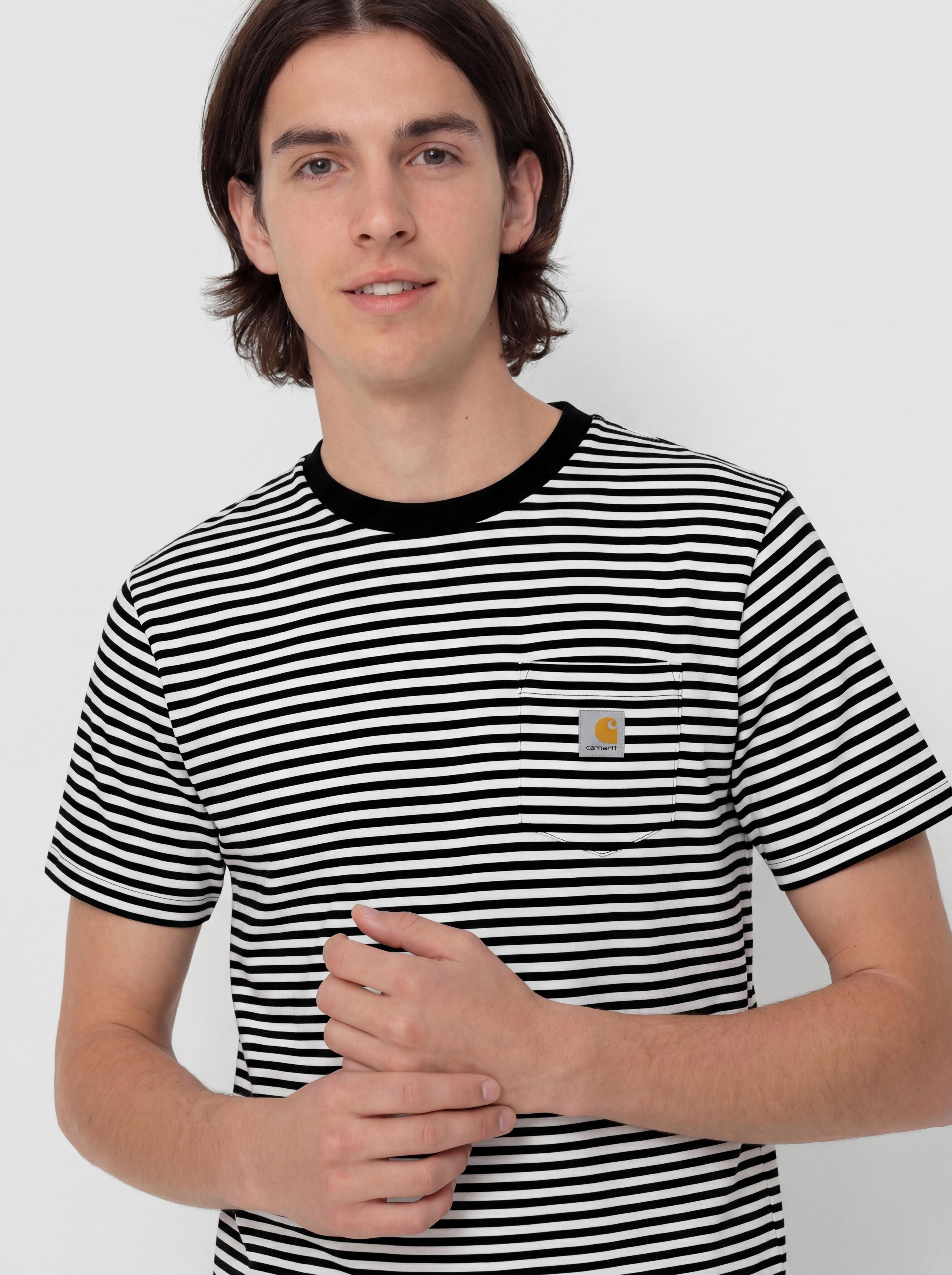 u0422u0435u043du0438u0441u043au0430 Carhartt WIP Verner Pocket (verner stripe/black/wax)