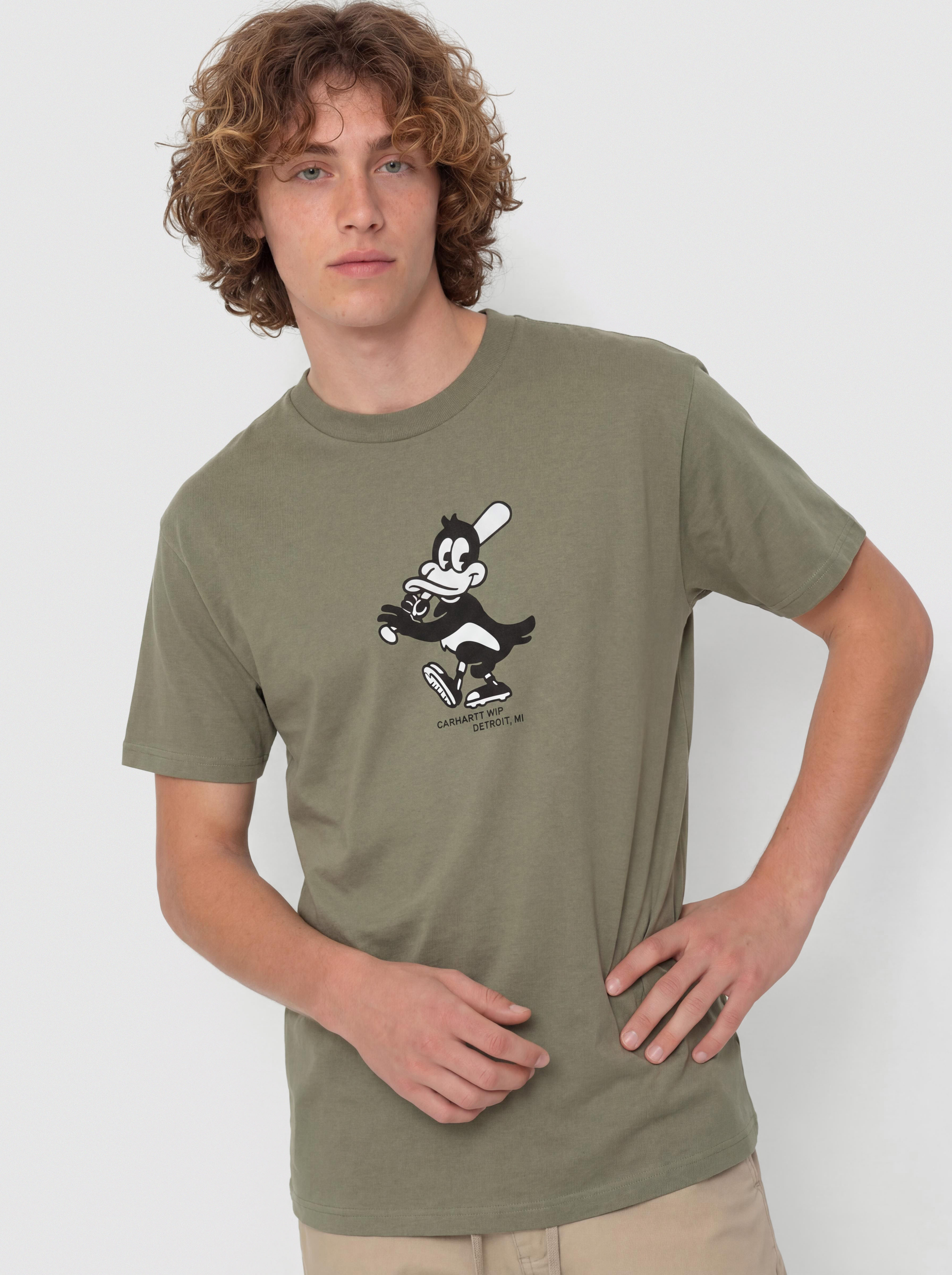 Тениска Carhartt WIP Home Run (dollar green)