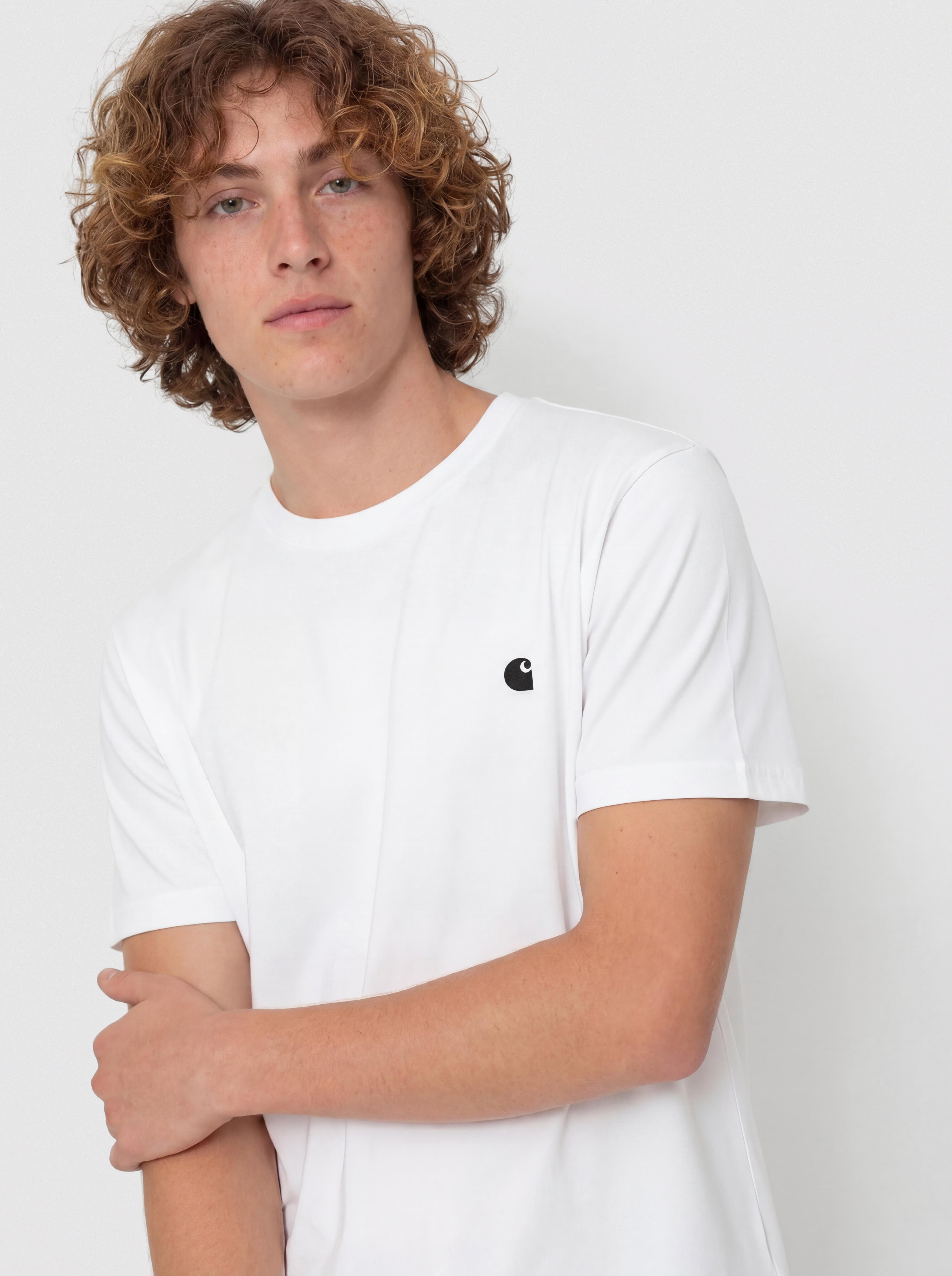 Тениска Carhartt WIP Madison (white/black)