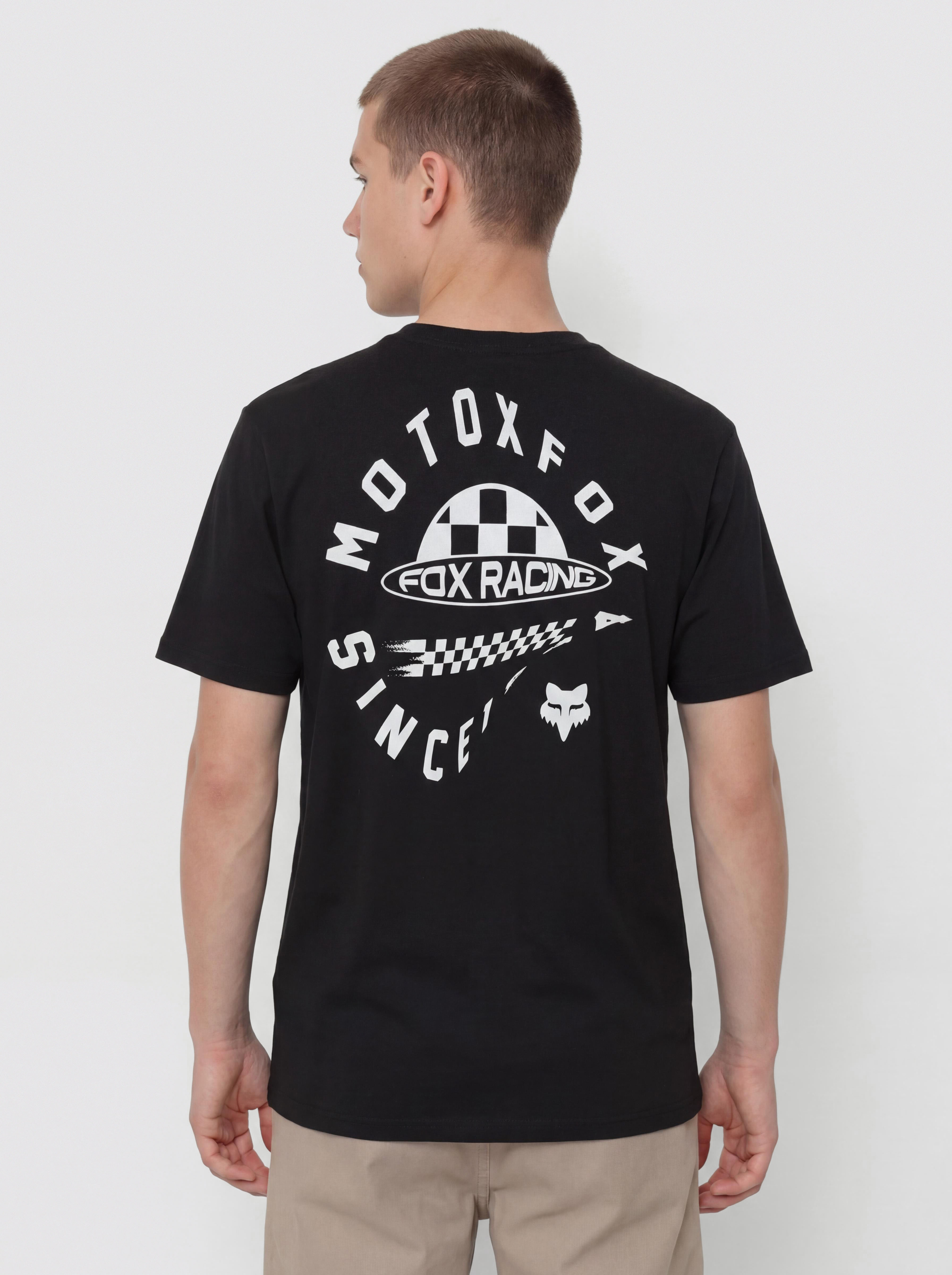 Тениска Fox Planet Moto (black)