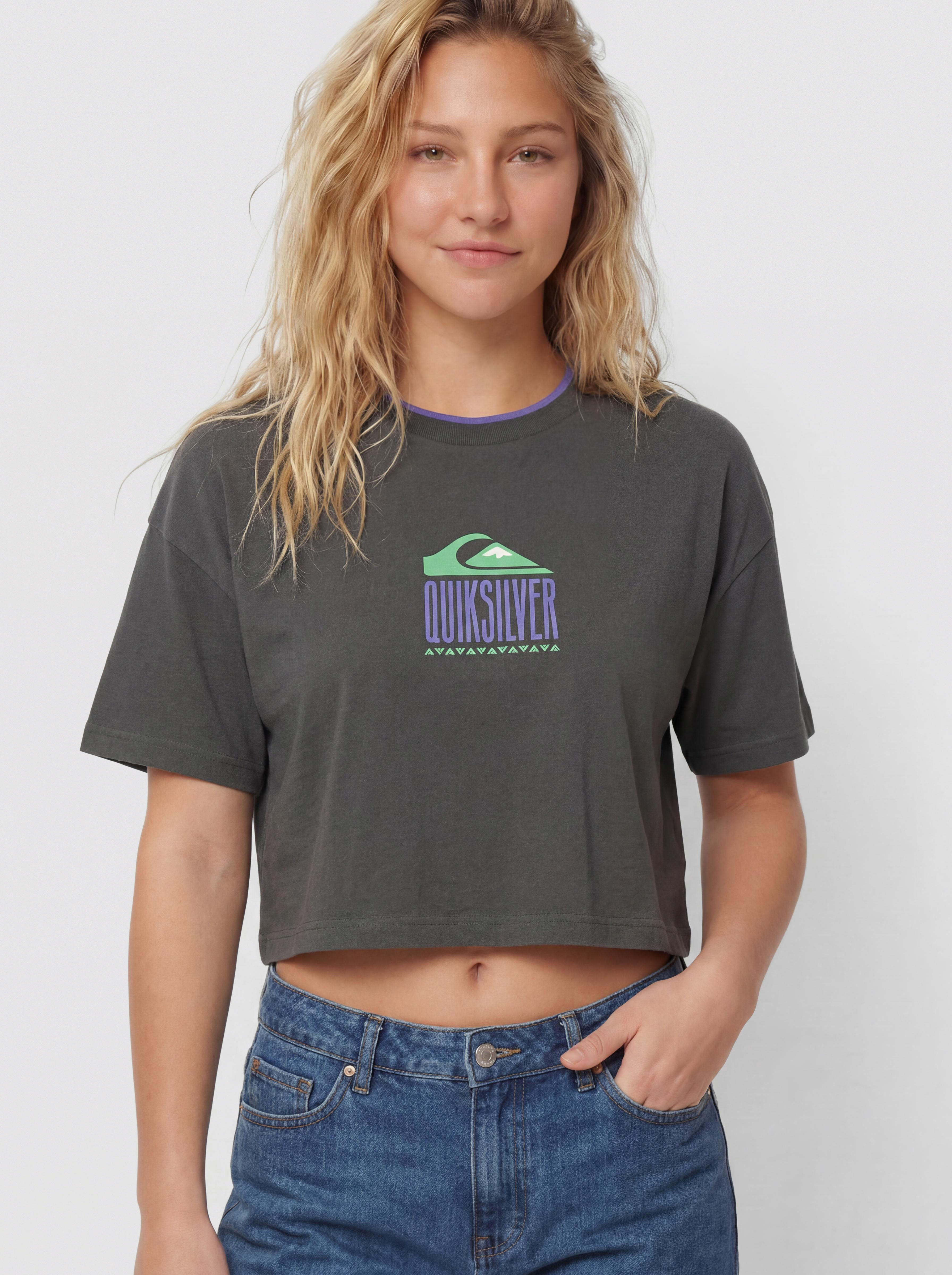 Тениска Quiksilver Maxi Crop Wmn