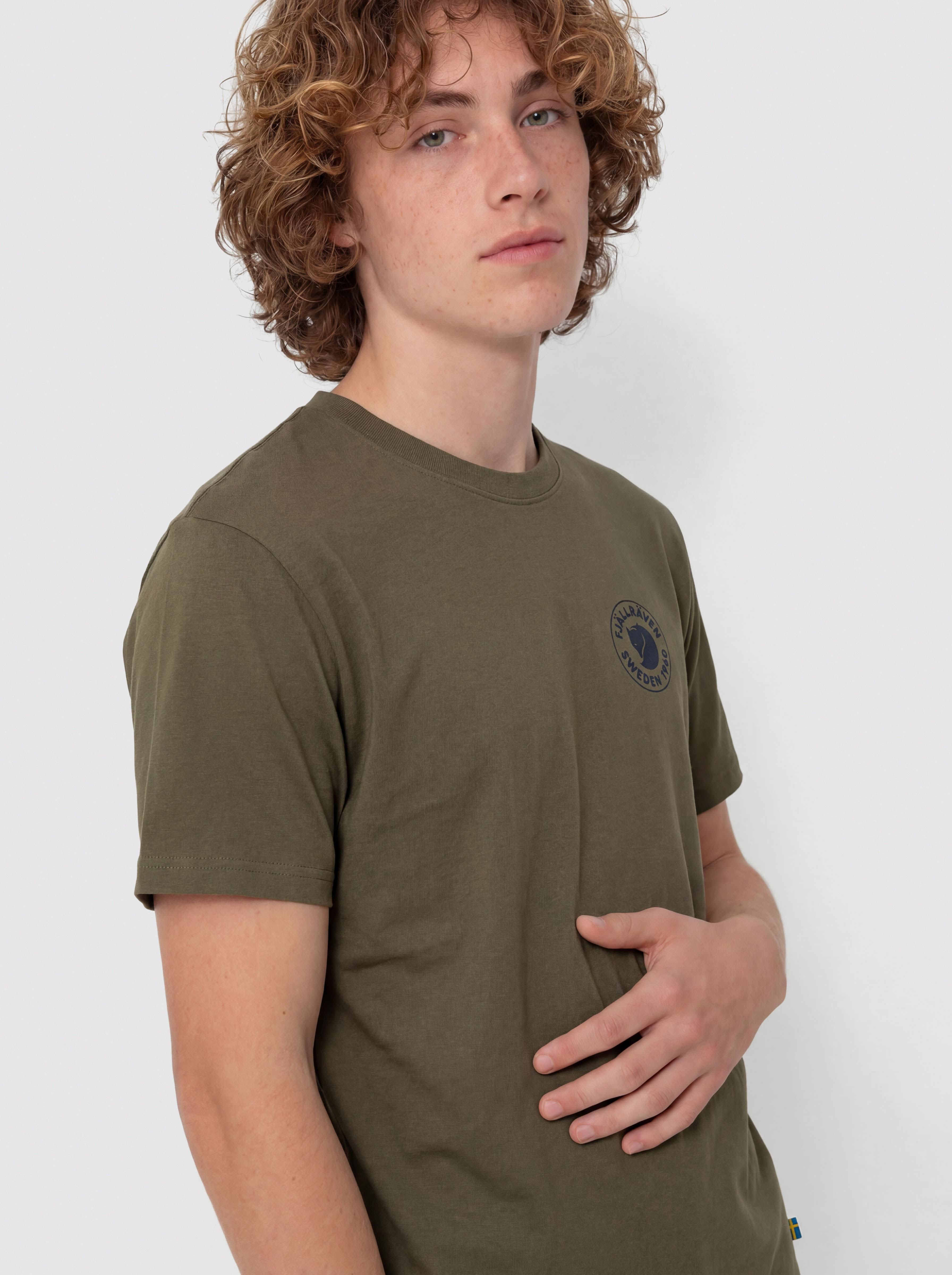 Тениска Fjallraven 1960 Logo (laurel green)
