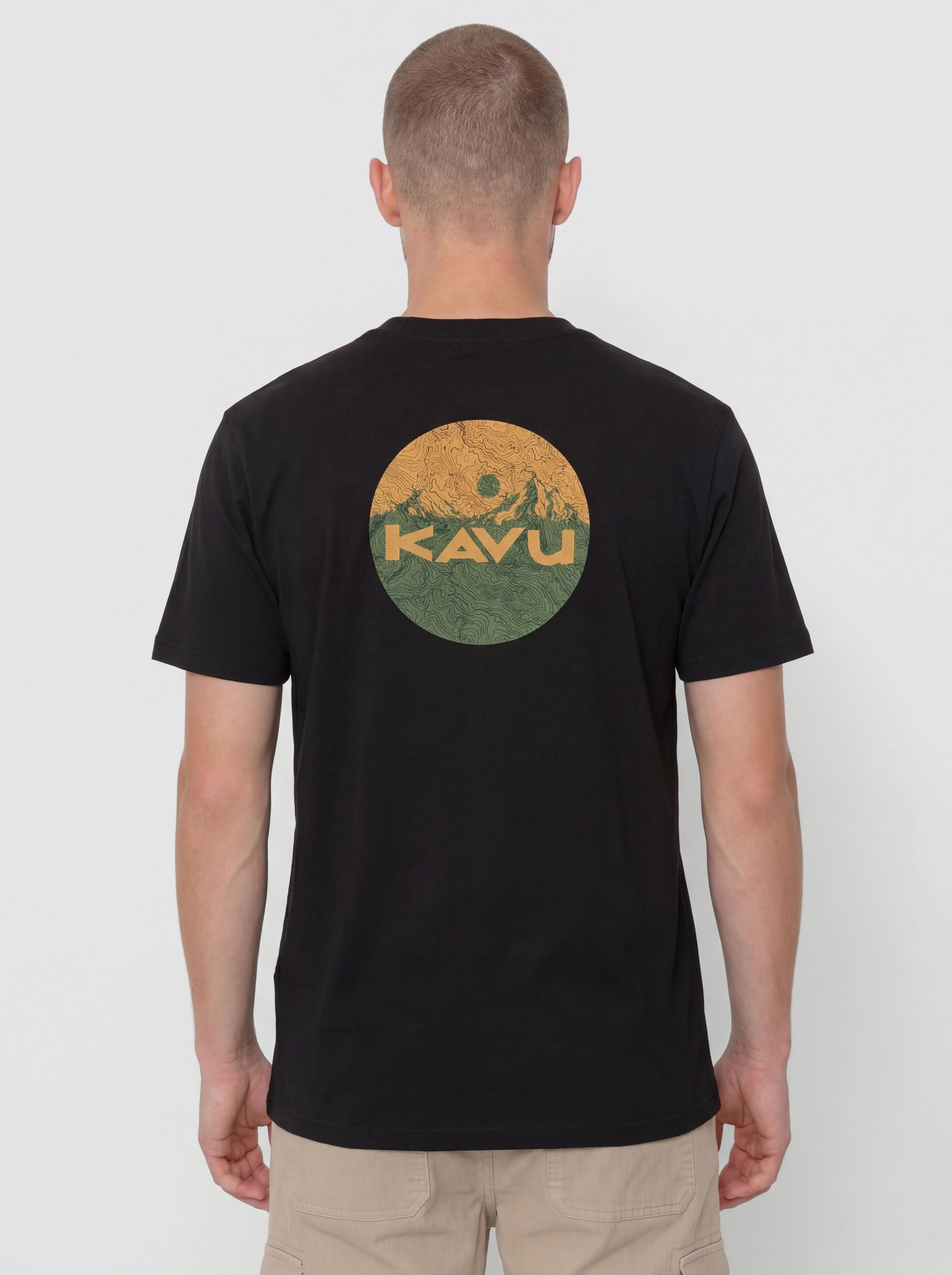 Тениска Kavu KAVU Range (black)