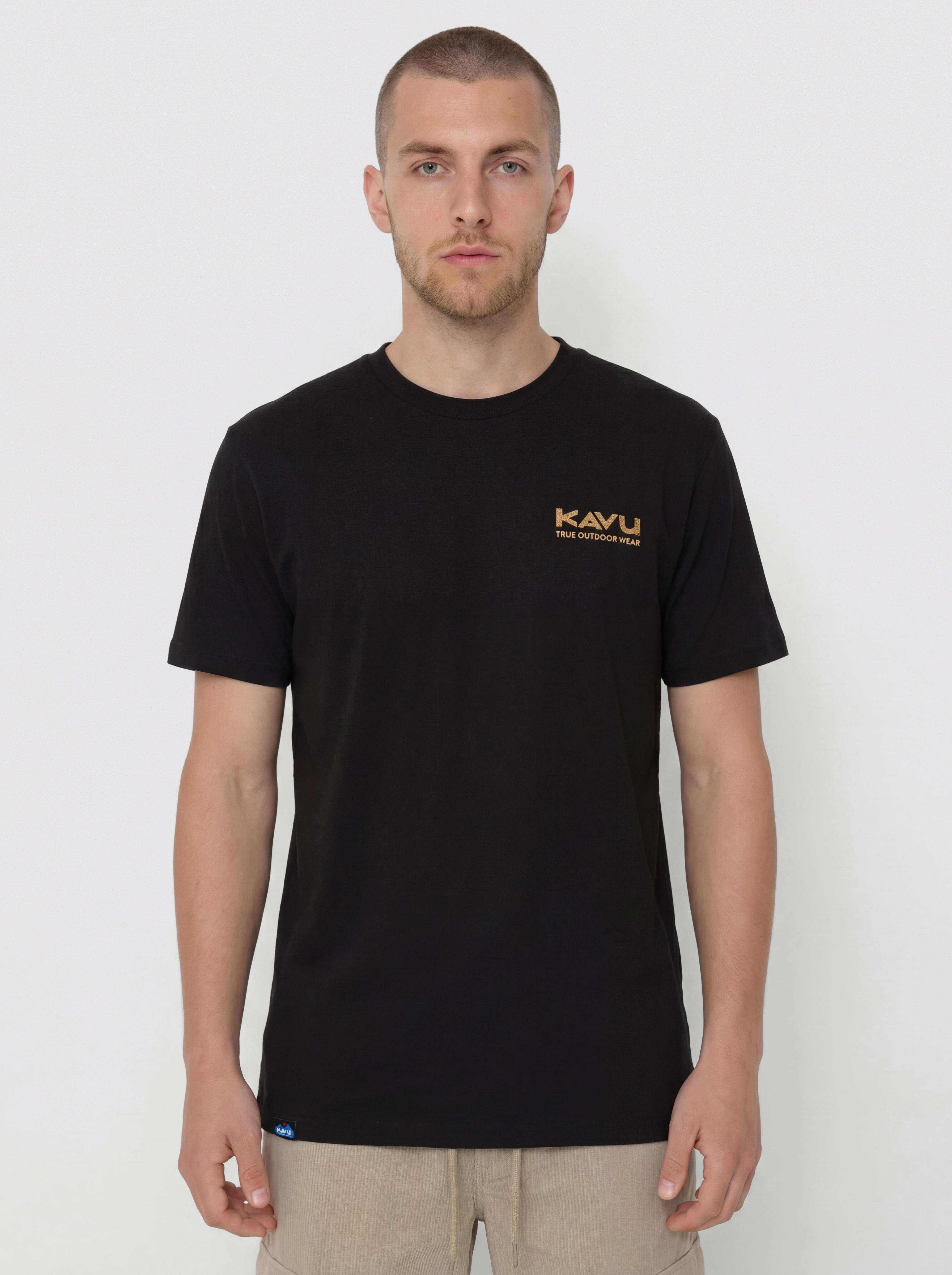 Тениска Kavu KAVU Range (black)