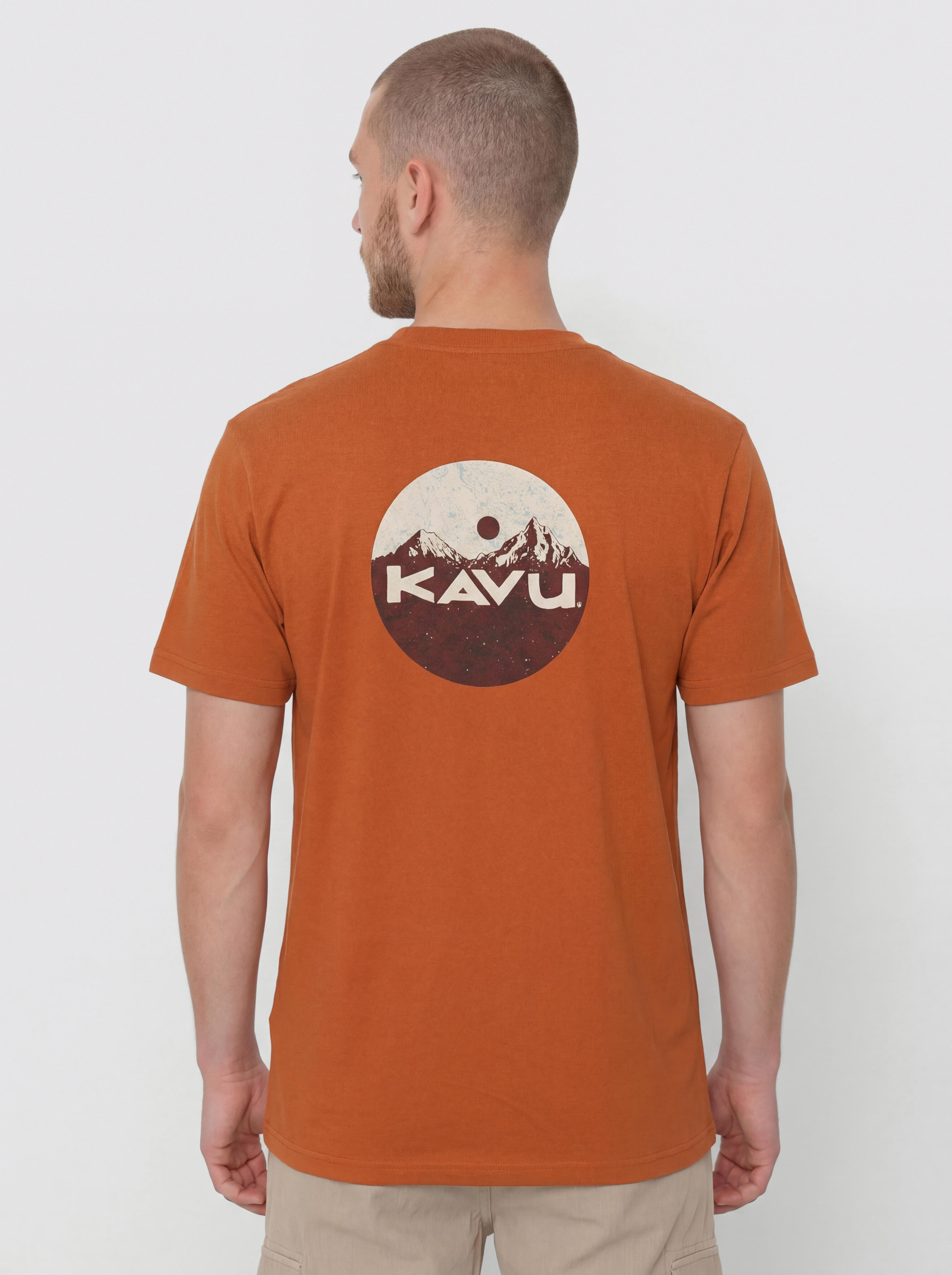 Тениска Kavu KAVU Range (cedar rust)