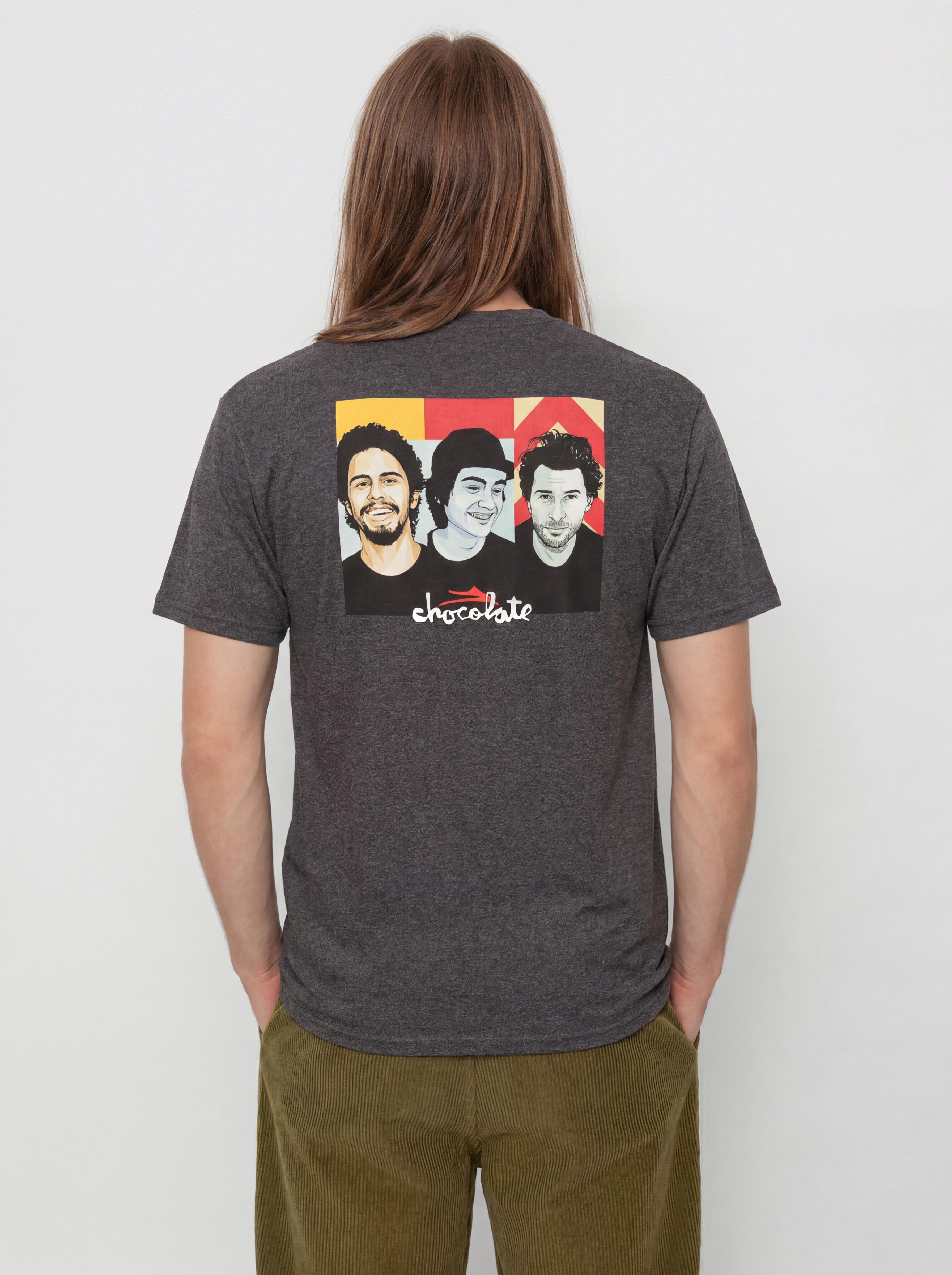 Тениска Lakai Portrait (charcoal heather)