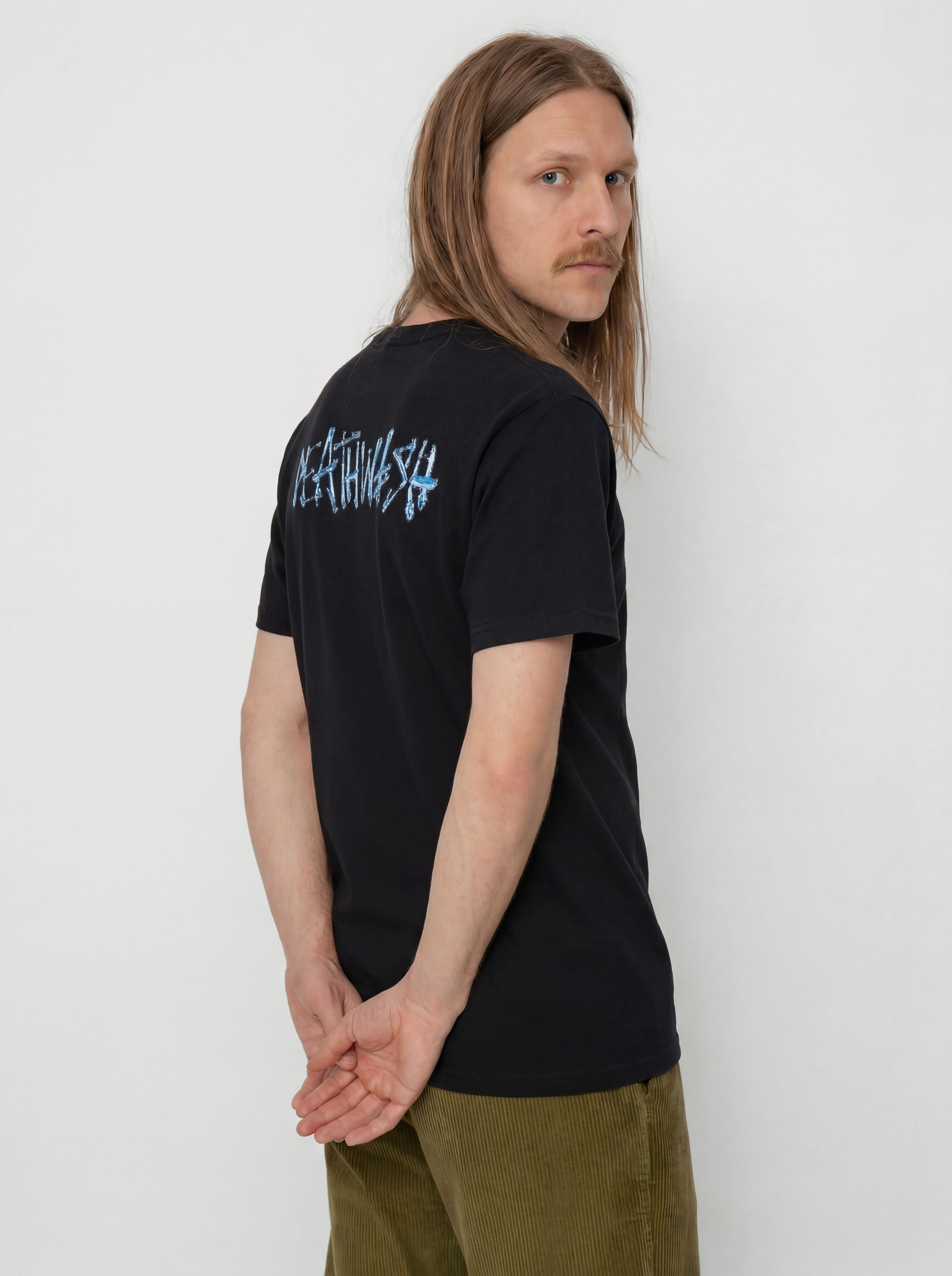 Тениска Deathwish Chrome Pocket (black)