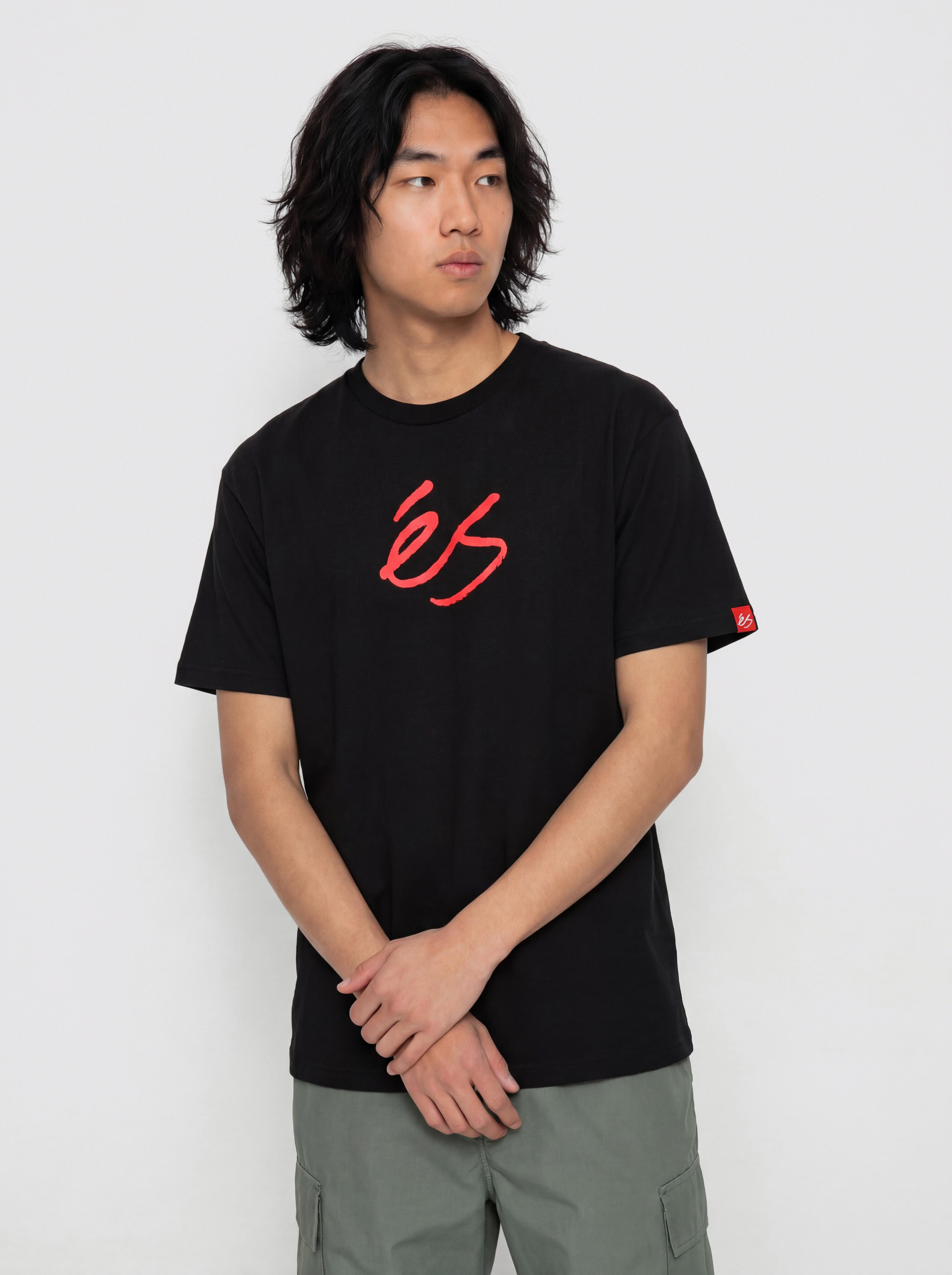 Тениска eS Scrip Mid (black)
