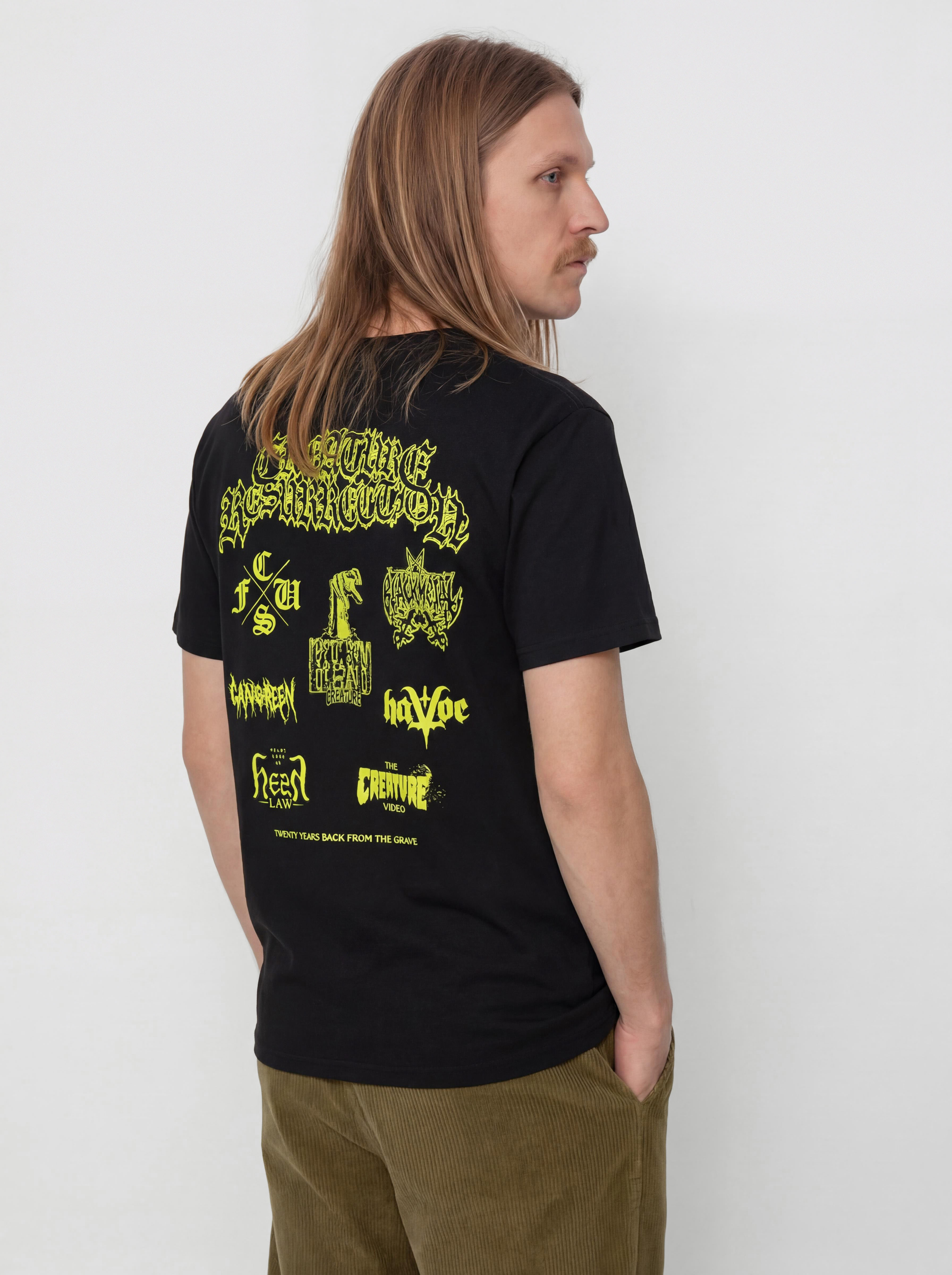 Тениска Creature Resurrection Xx (black)