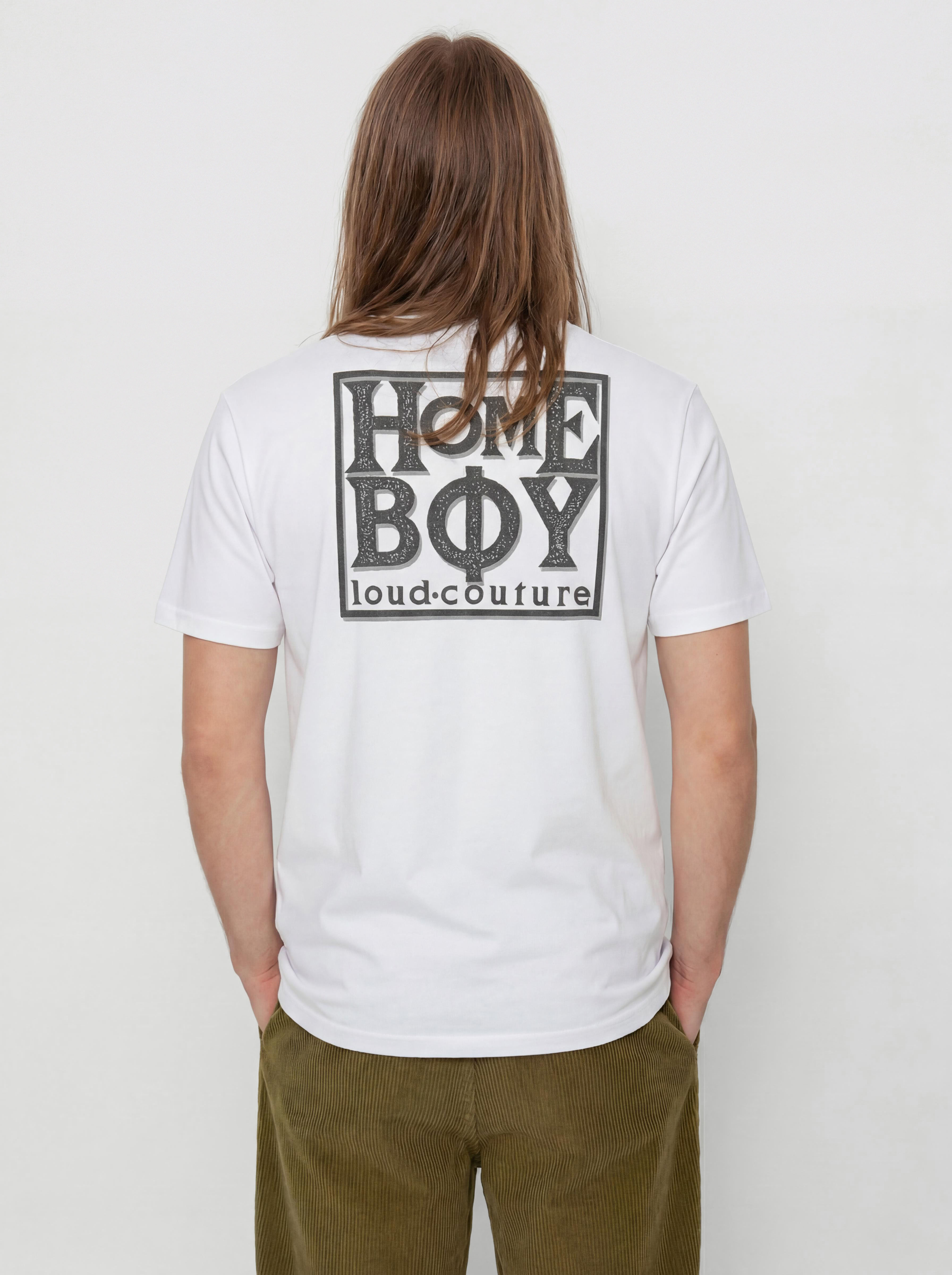 Тениска Homeboy Old School (white)