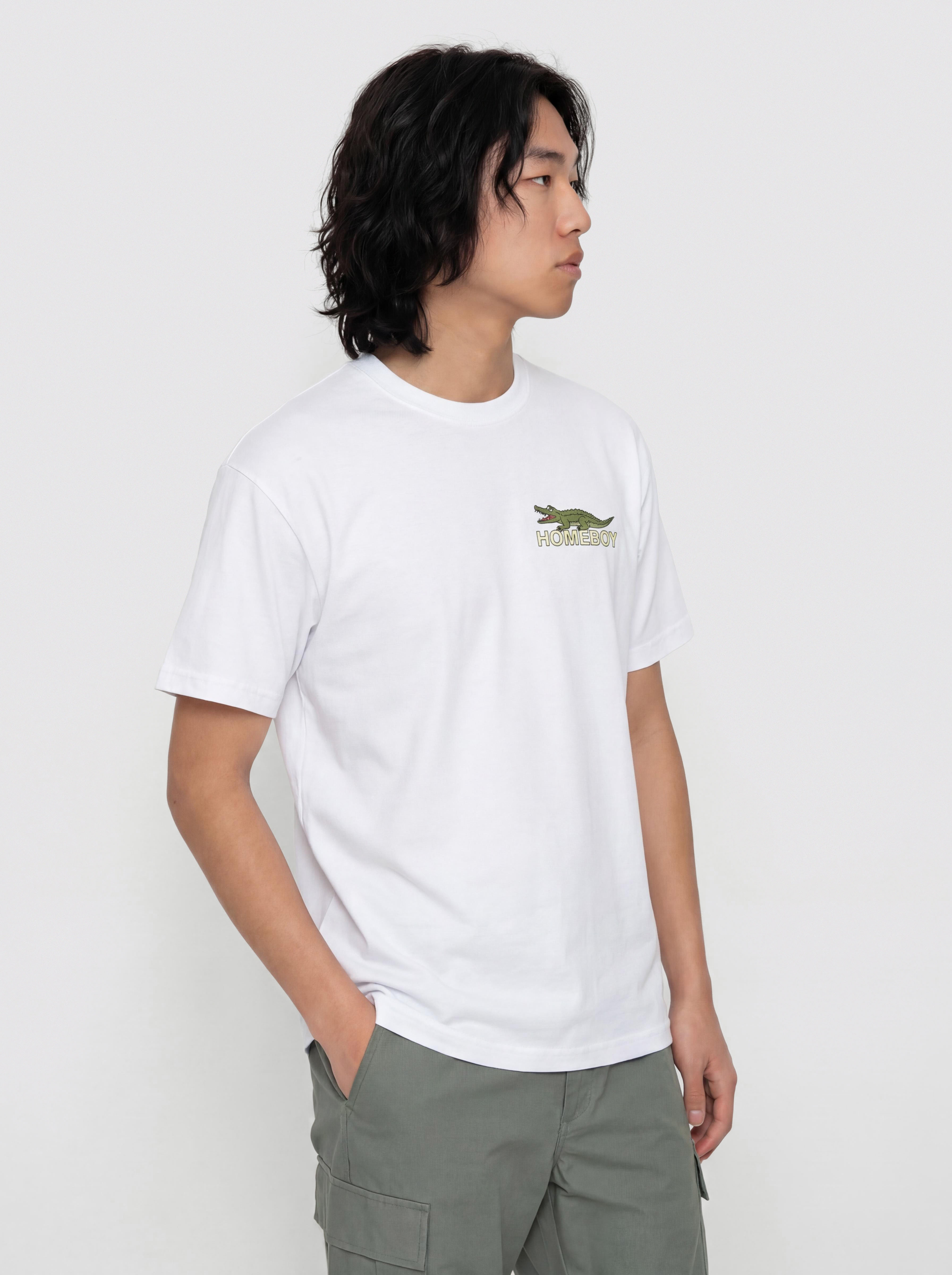 Тениска Homeboy Crocoboy (white)