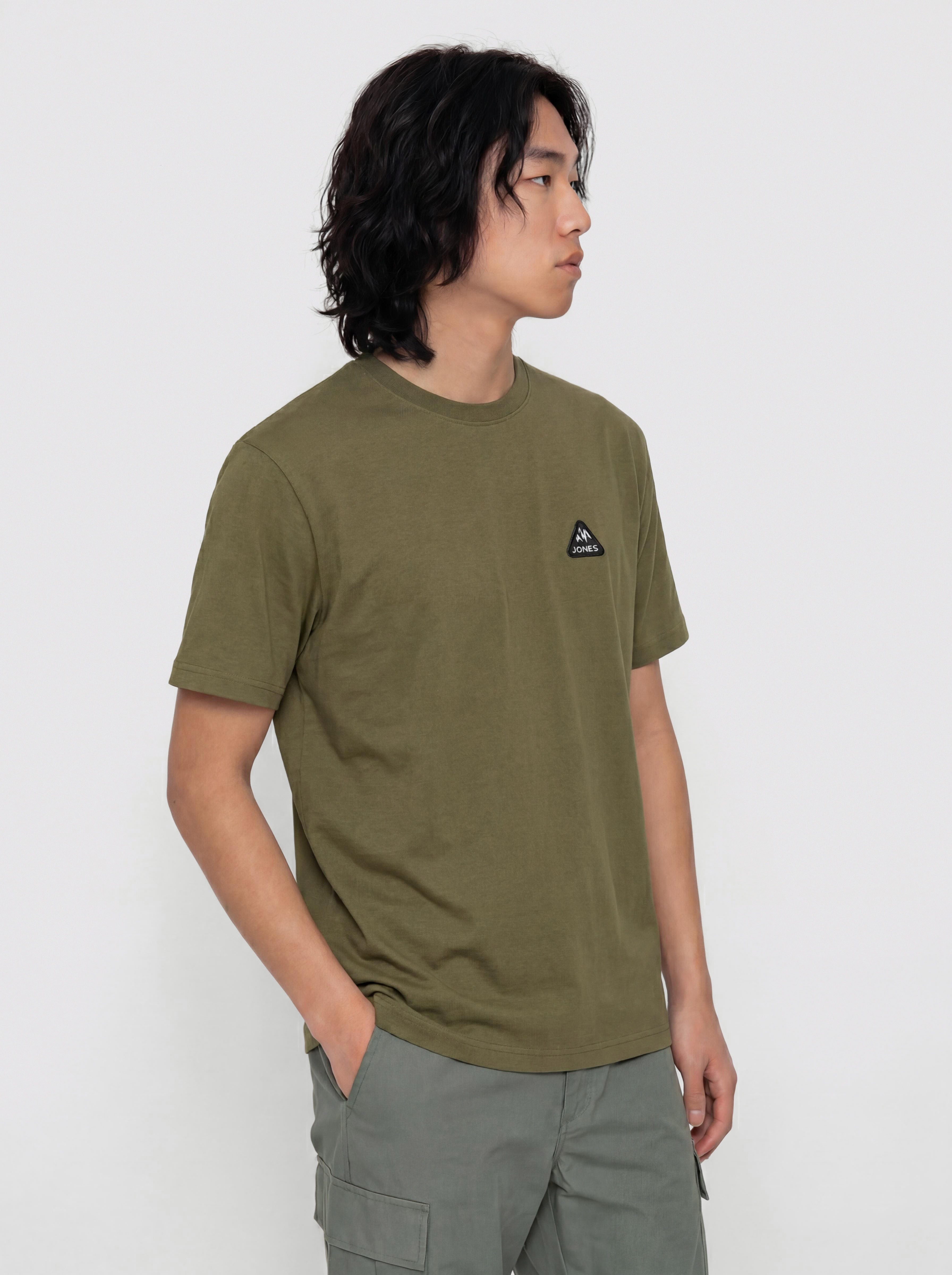 Тениска Jones Snowboards Sierra Org Cot (moss green)