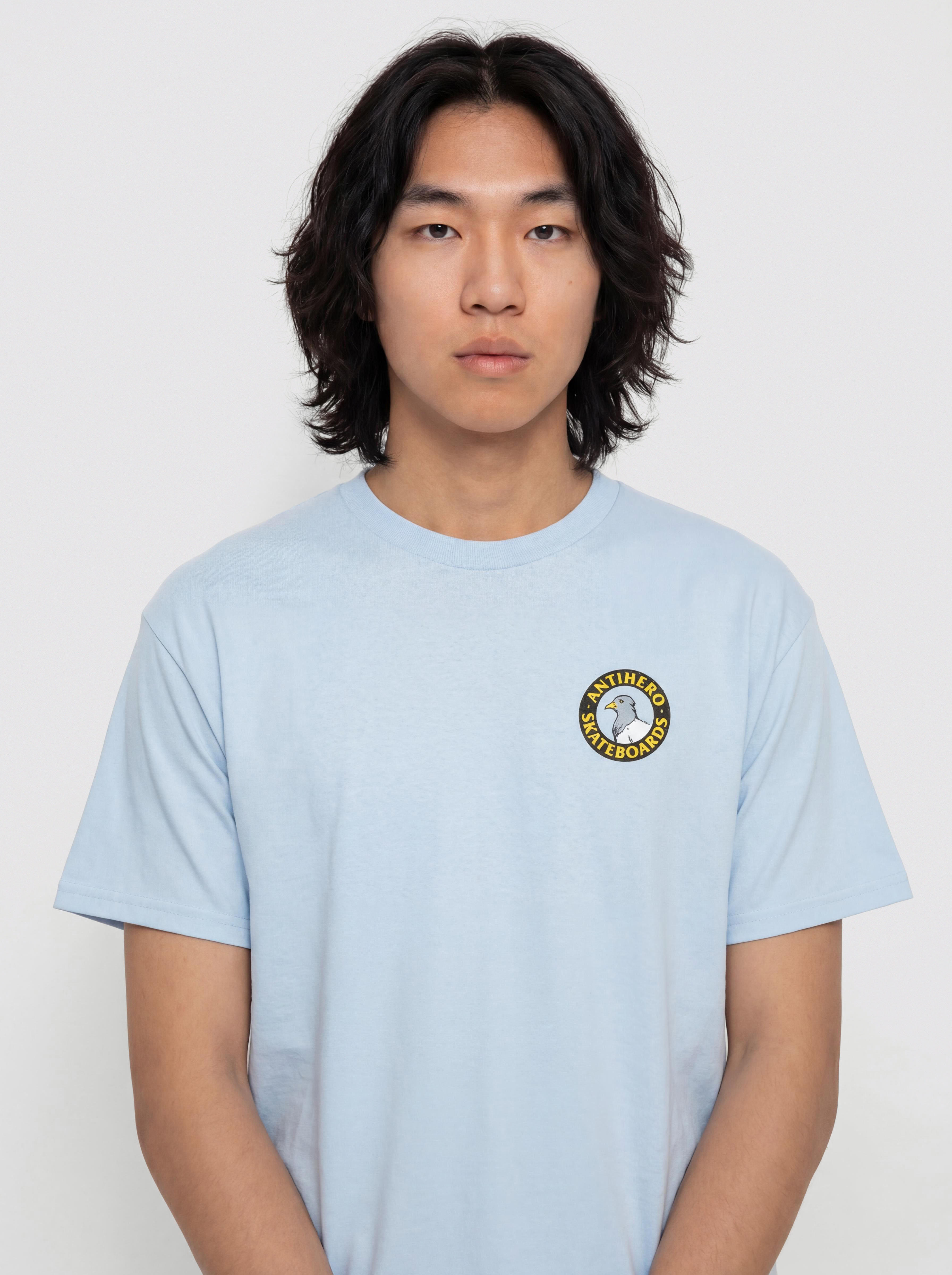 Тениска Antihero Pigeon Rnd (light blue/multi)