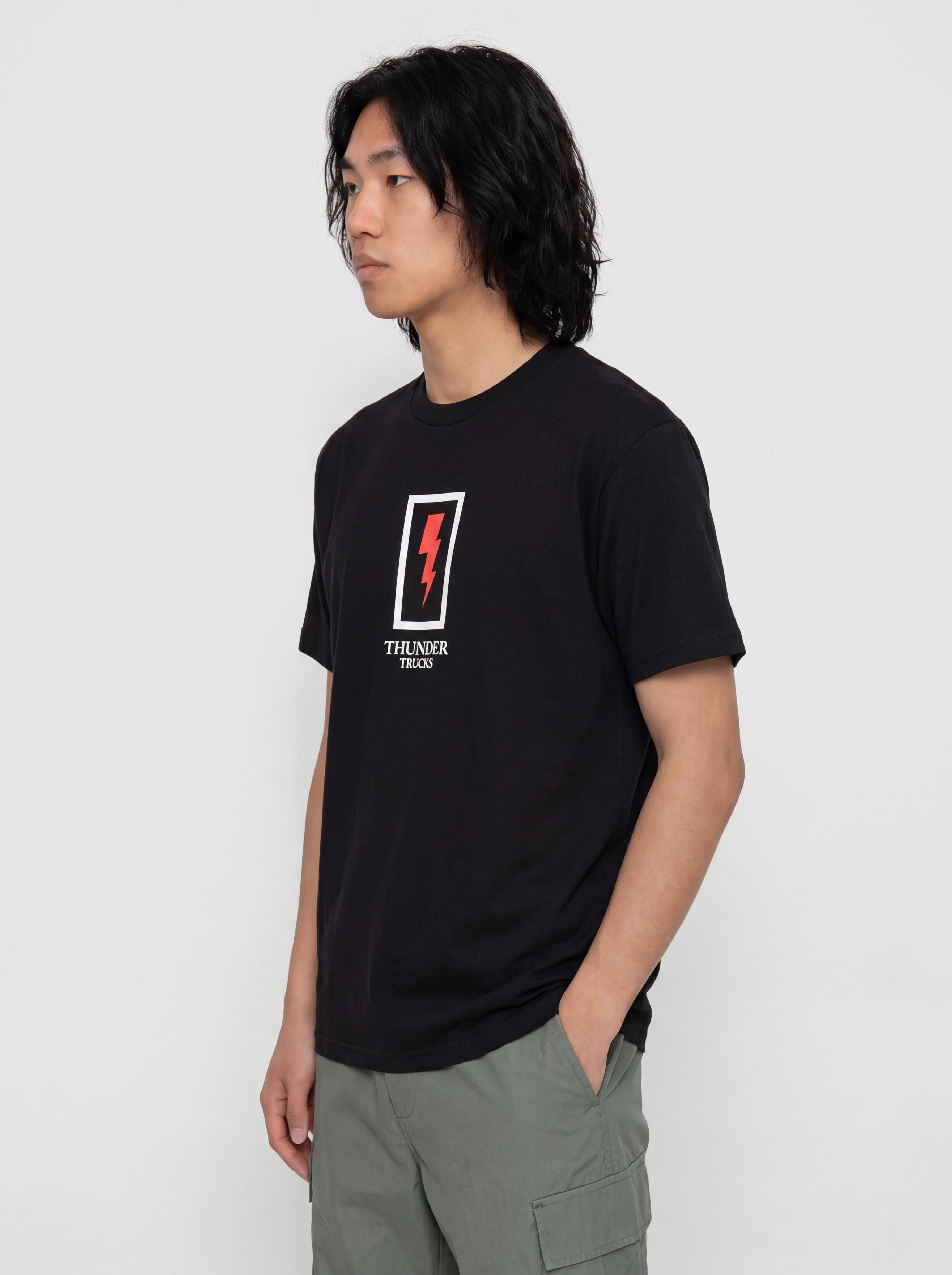 Тениска Thunder Boxed Bolt (black w/red white&black print)