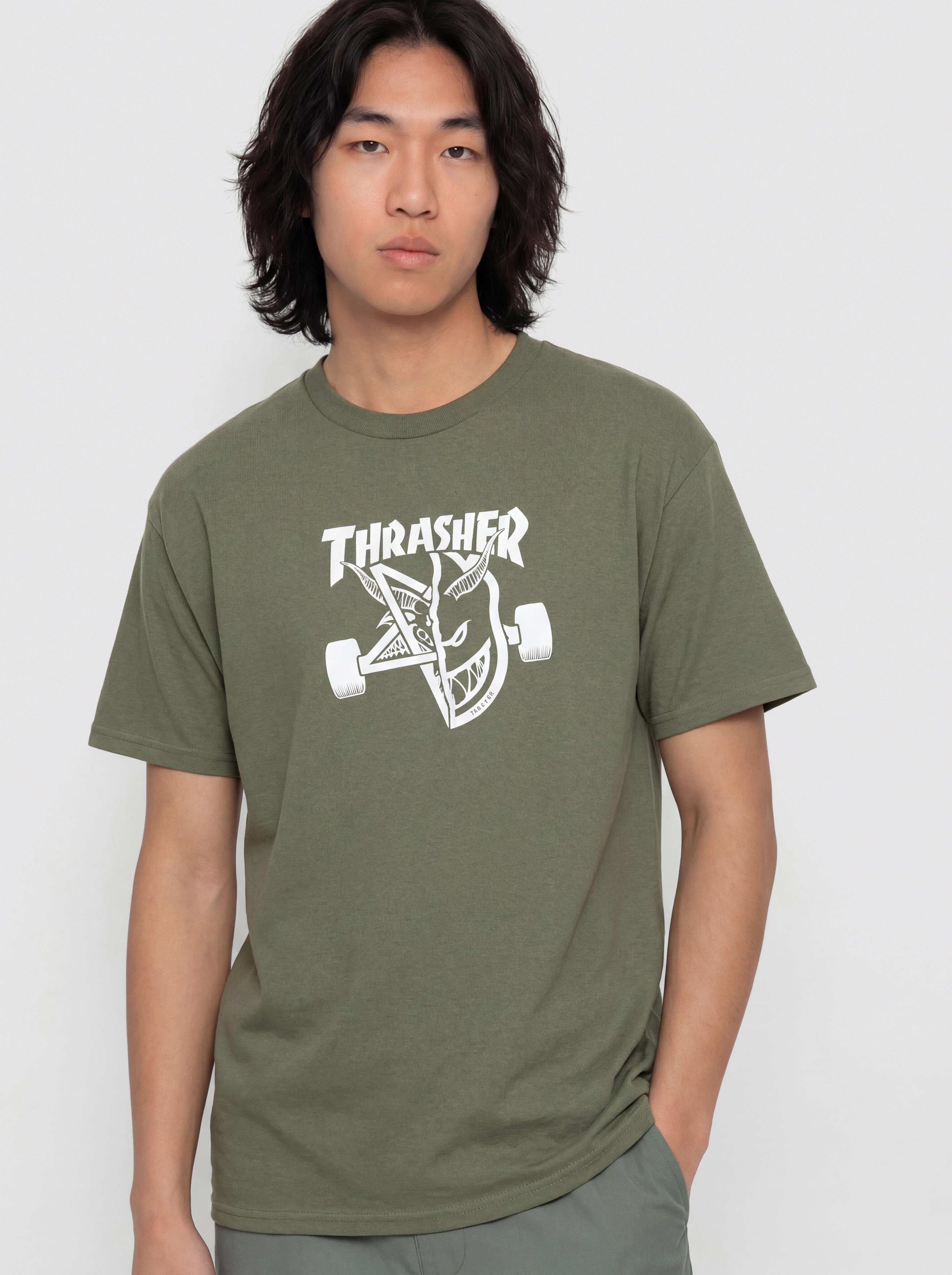 u0422u0435u043du0438u0441u043au0430 Thrasher x Spitfire Thrash & Burn (military green)