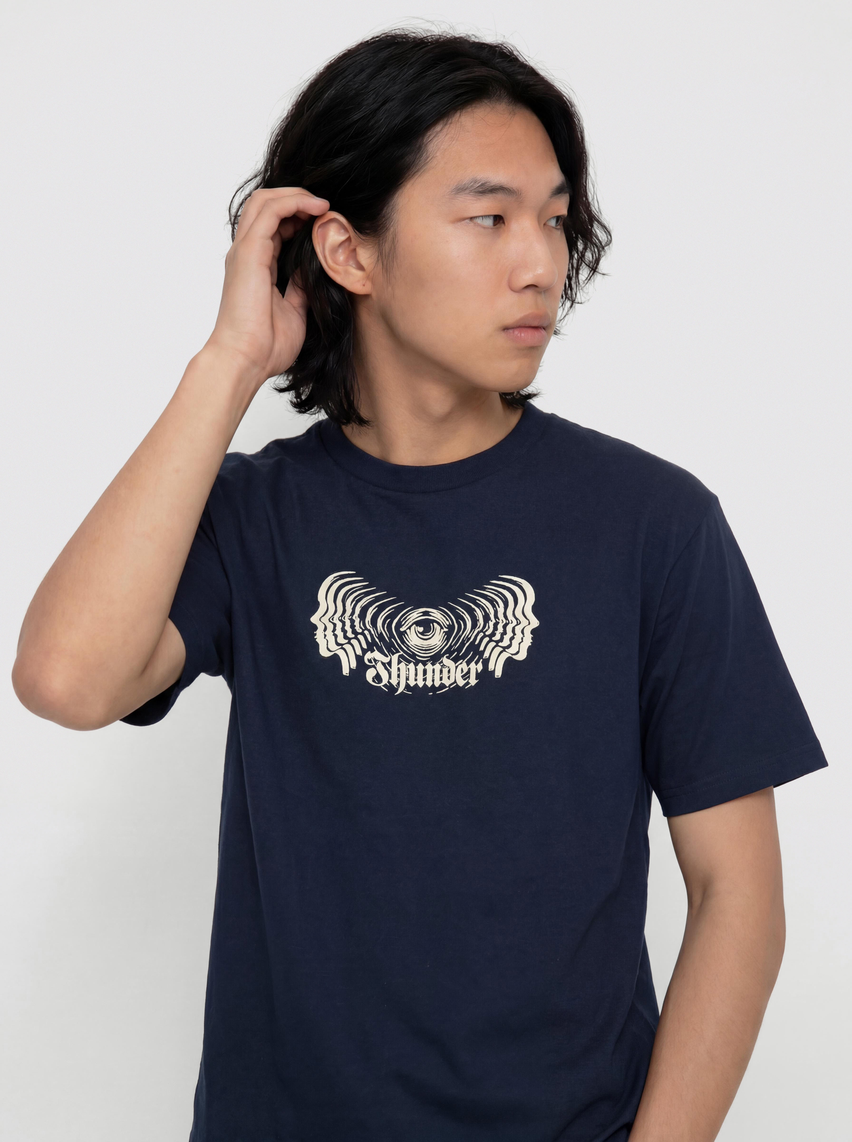Тениска Thunder Mindstate (true navy w/grey print)