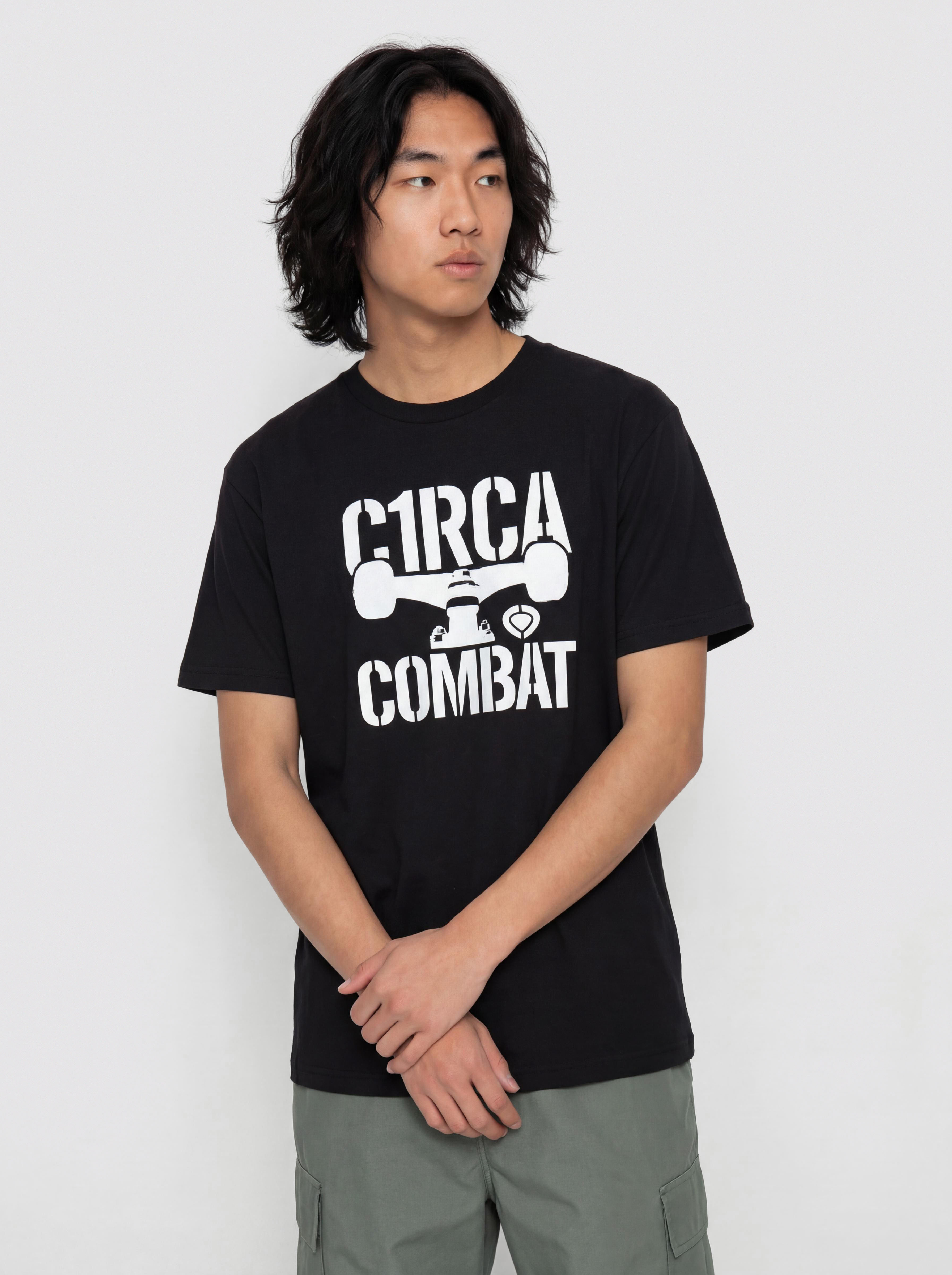 Тениска Circa Combat (black/white)