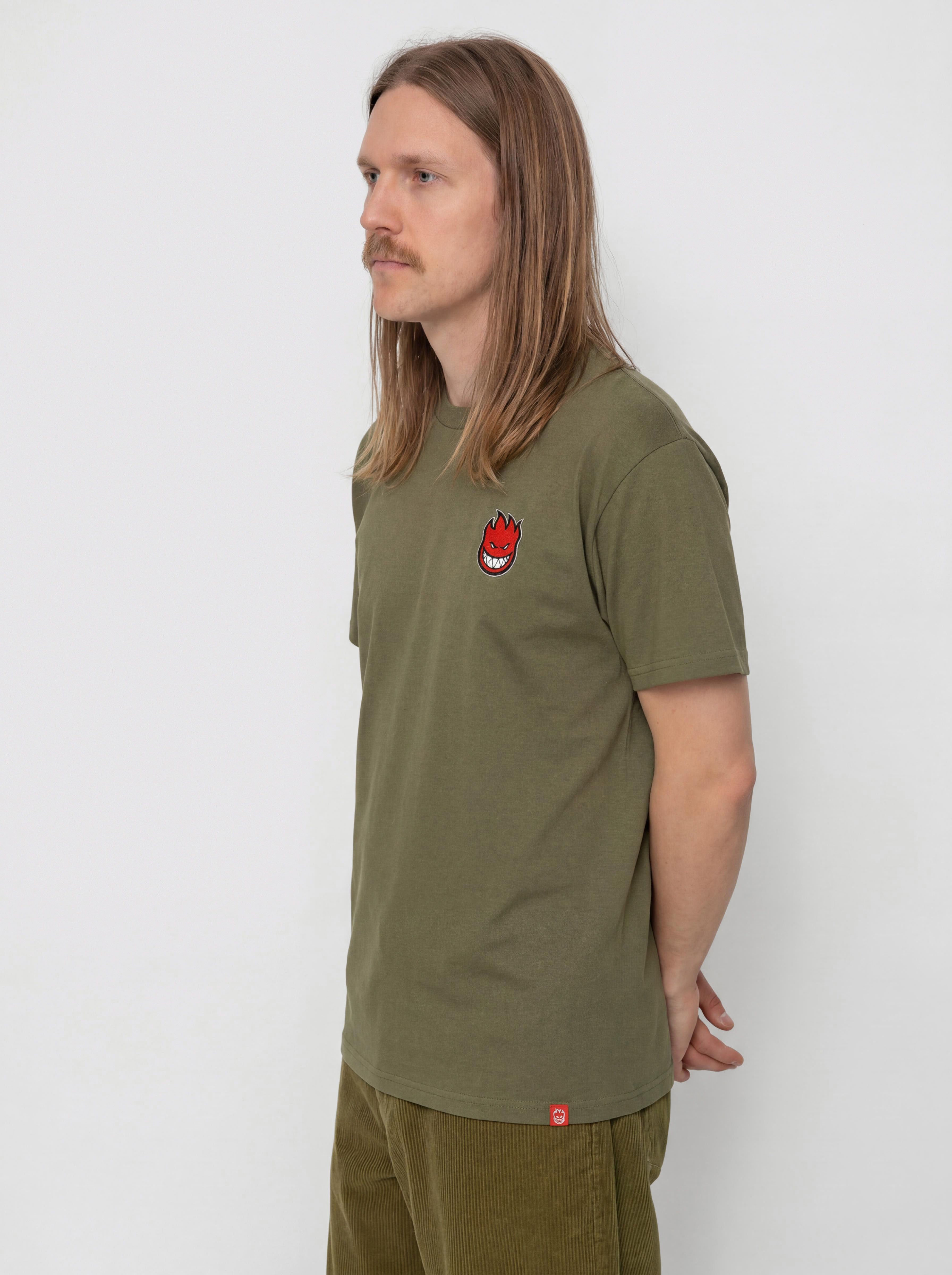 u0422u0435u043du0438u0441u043au0430 Spitfire Lil Bighead Fill (military green w/red black&white print)