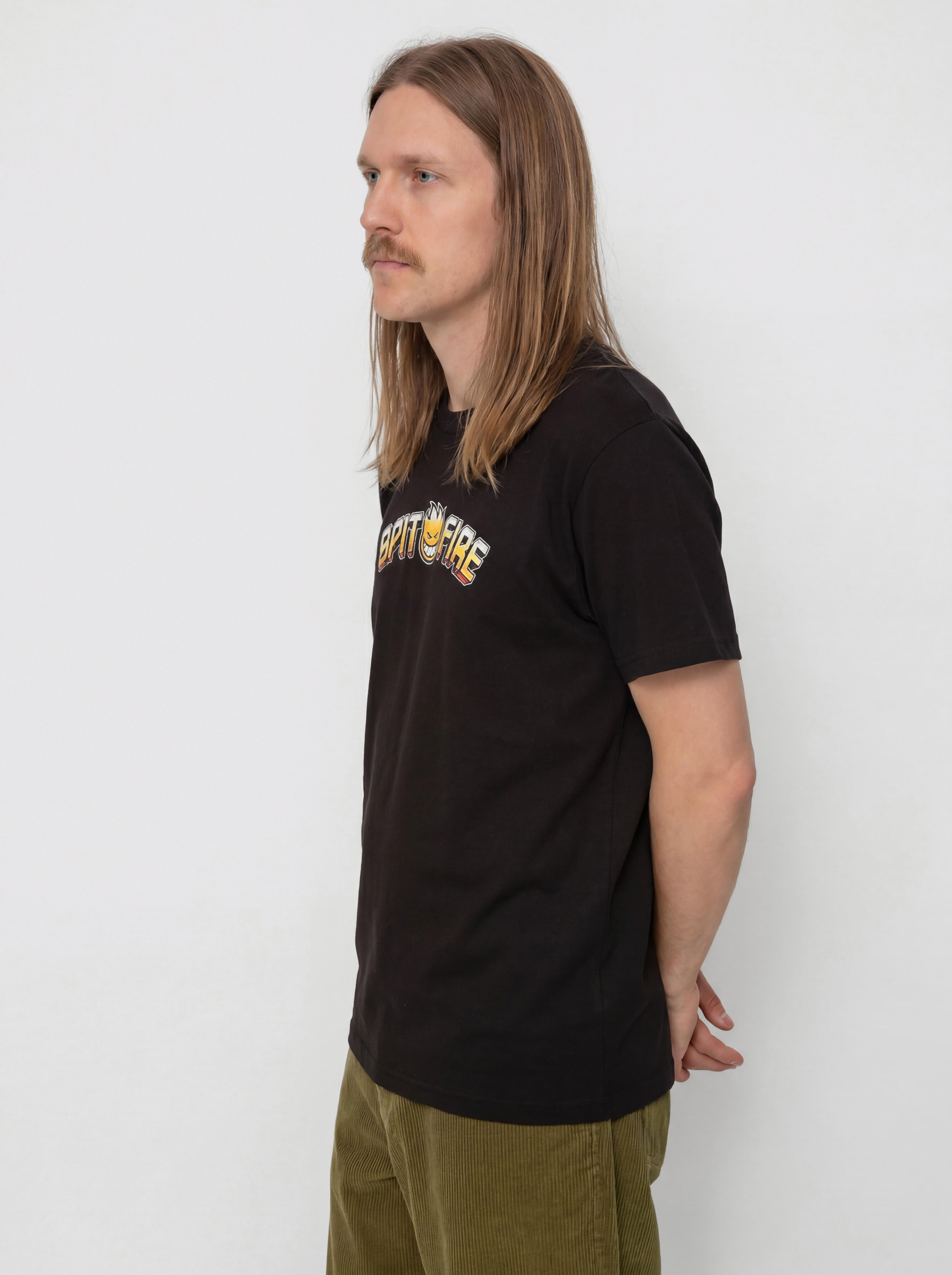 Тениска Spitfire Heatwave (black)