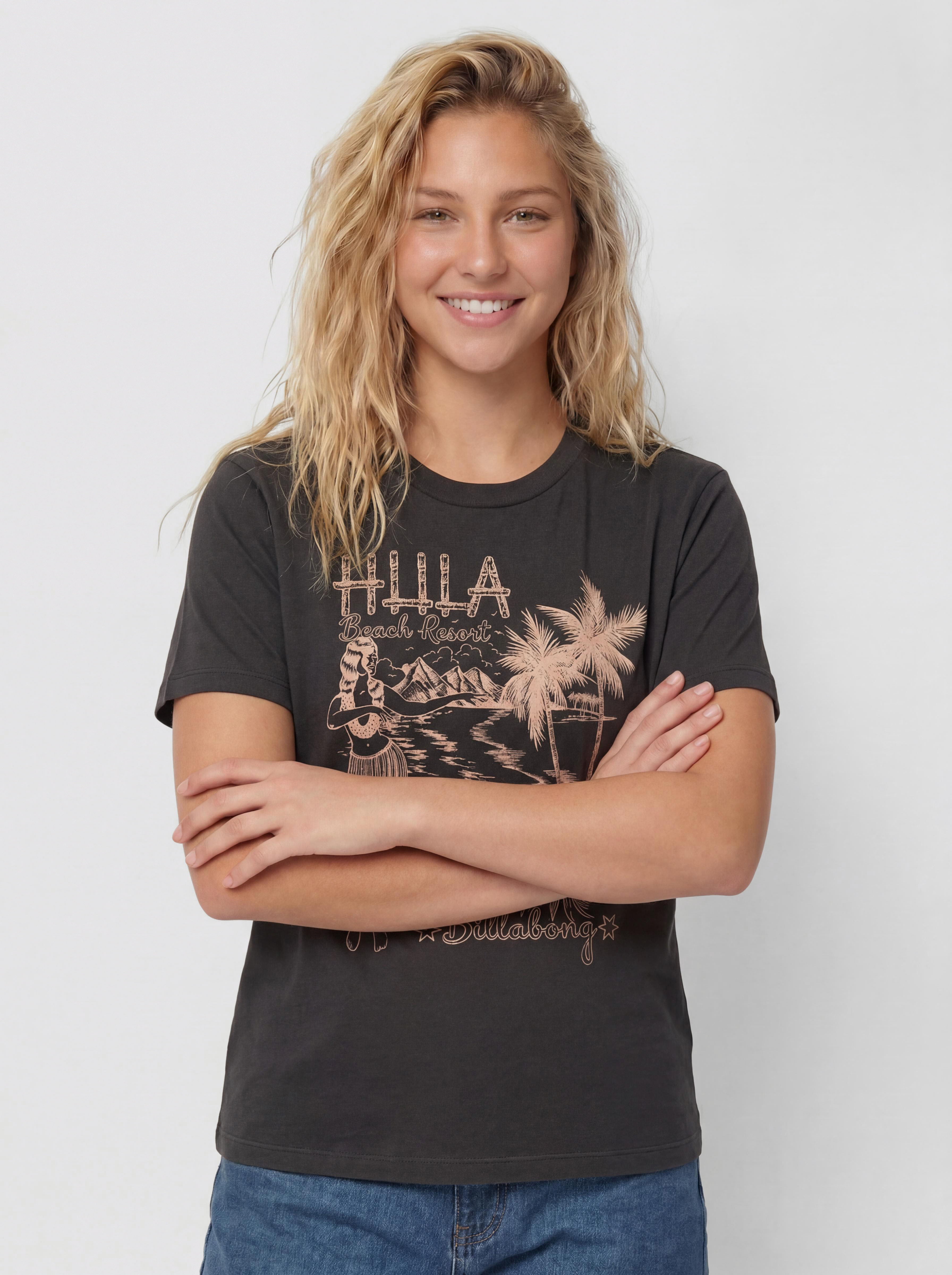 Тениска Billabong Vacay Wonder Wmn (off black)