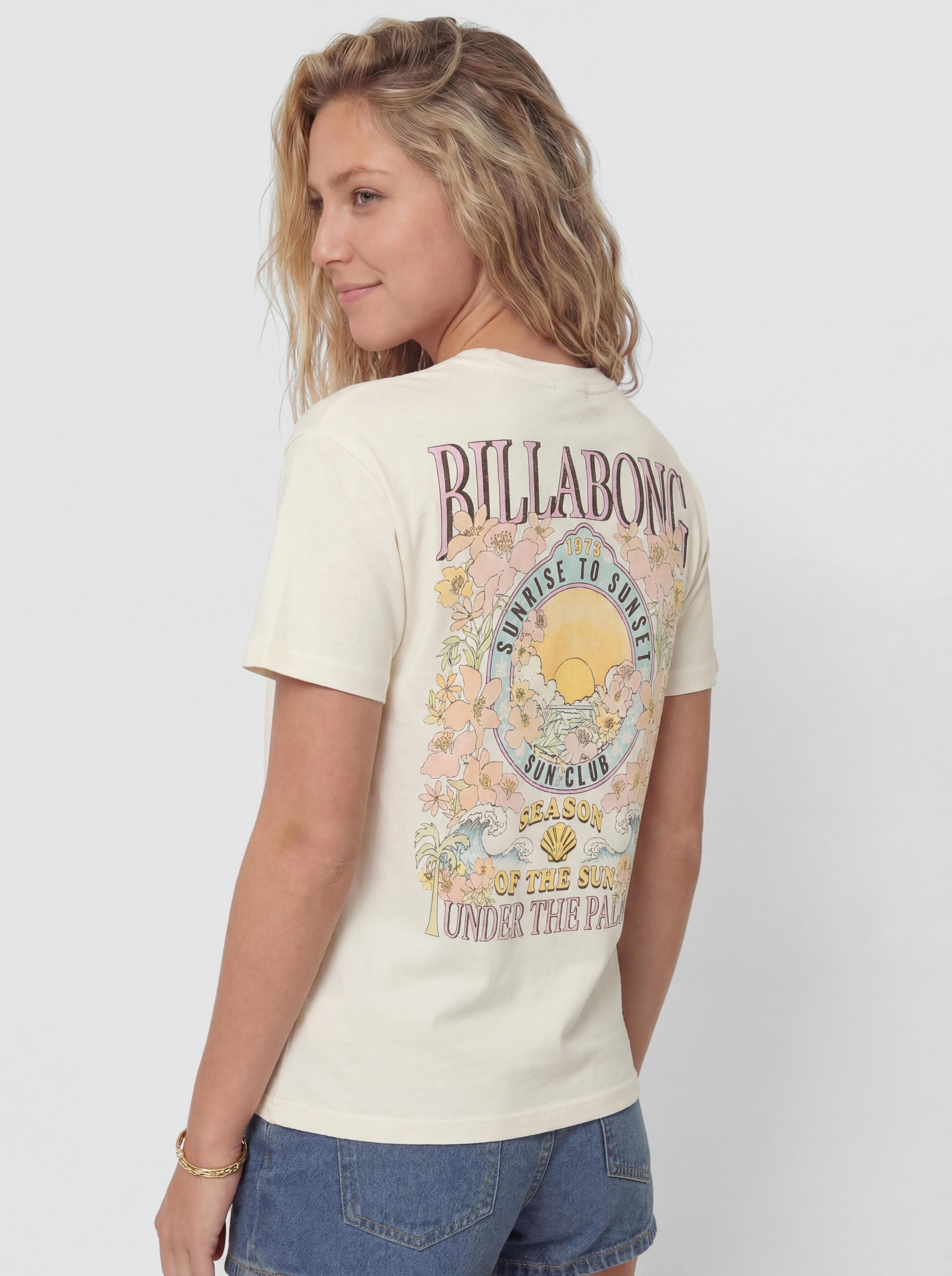 Тениска Billabong Floral Rocker Wmn (salt crystal)
