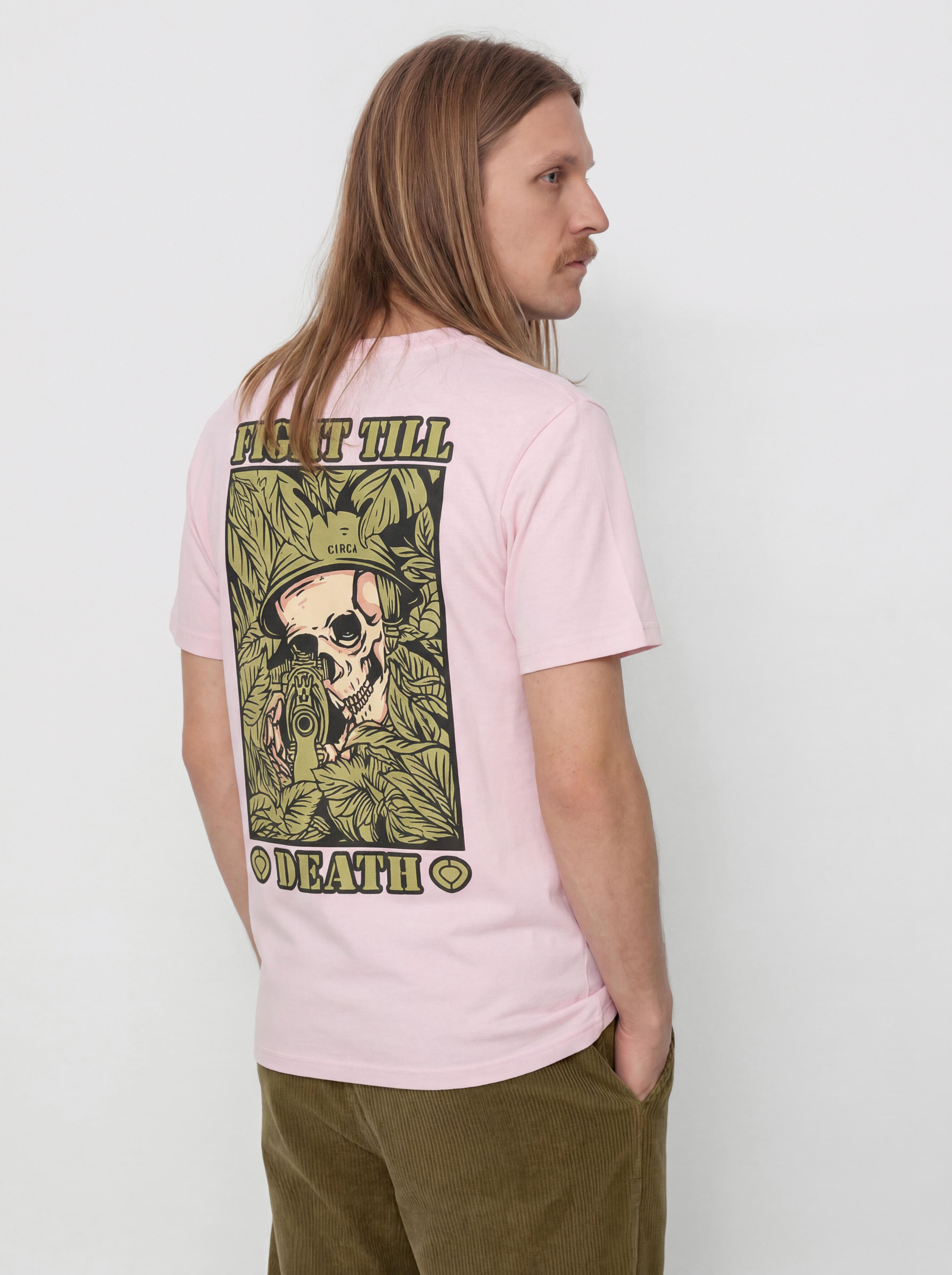 Тениска Circa Till Death (cotton pink)