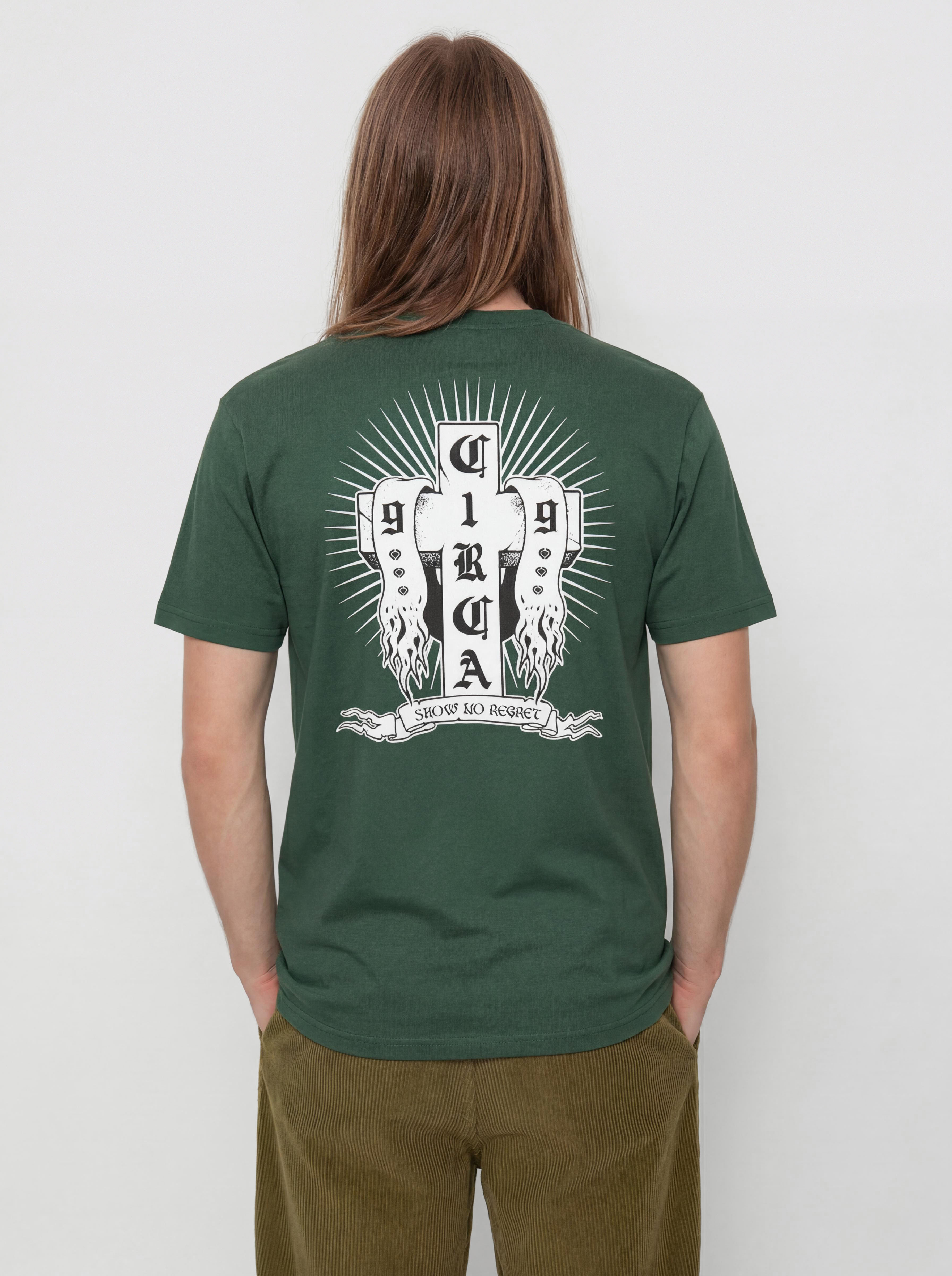 Тениска Circa No Regret (bottle green)
