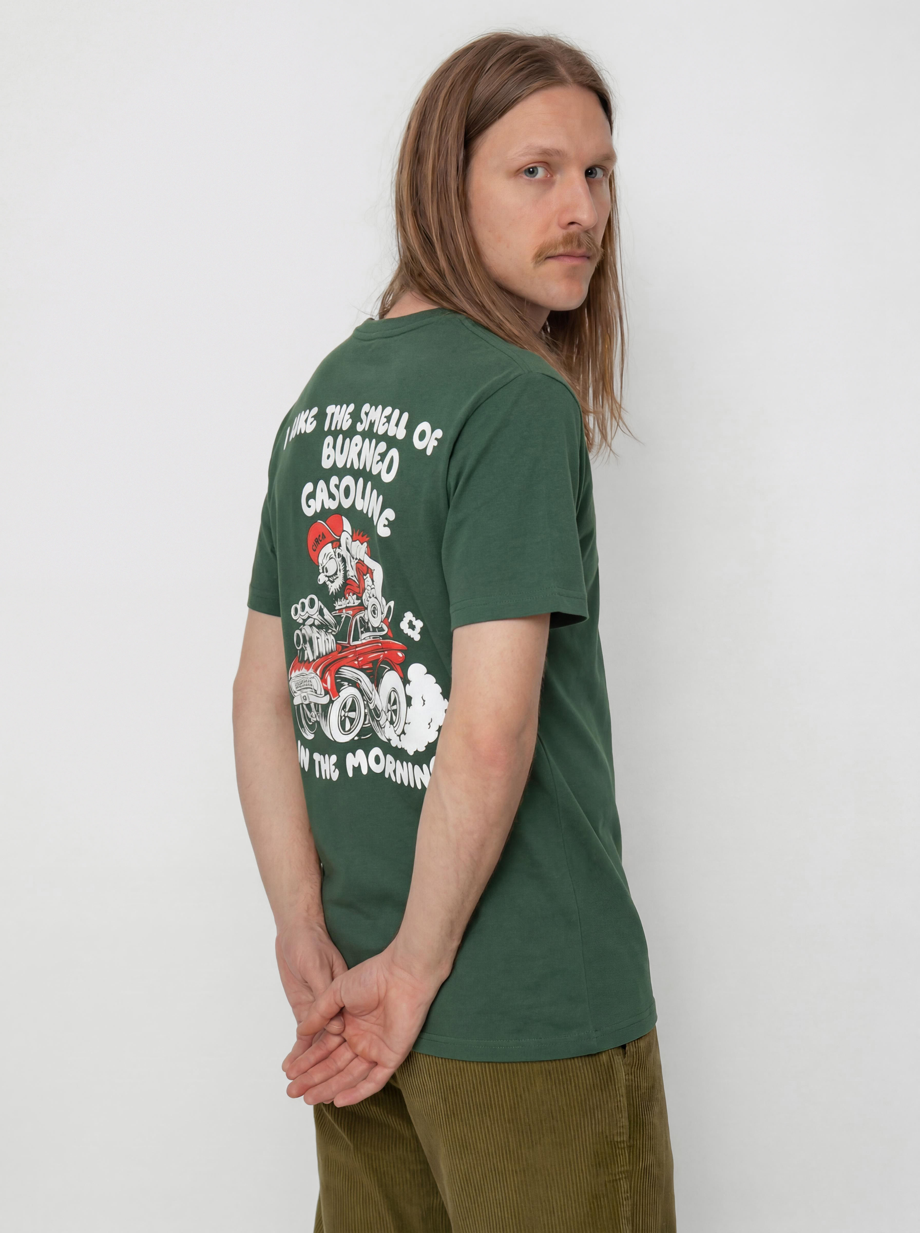 Тениска Circa Gasoline (bottle green)