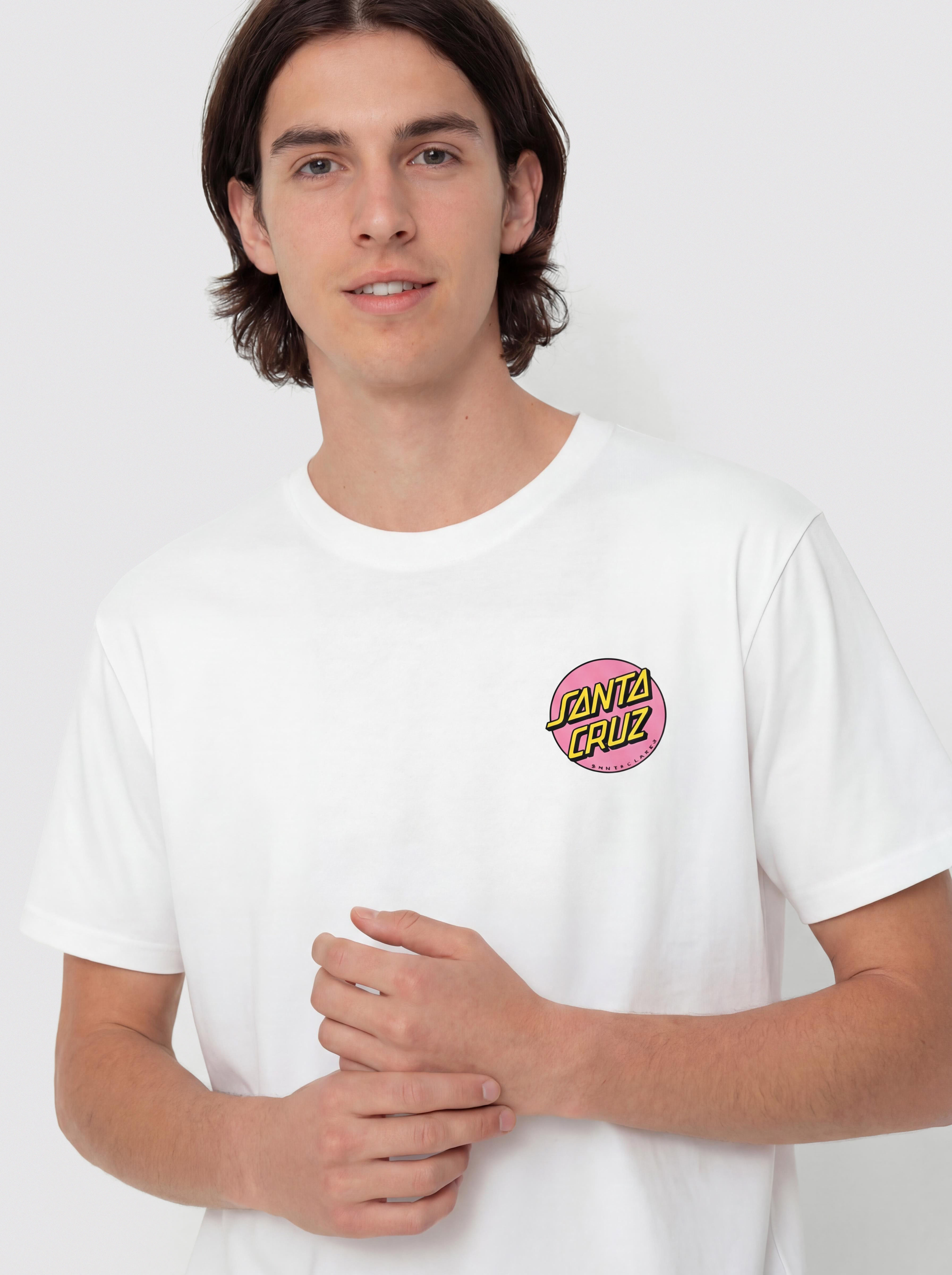 Тениска Santa Cruz Wagon Dot Chest (white)