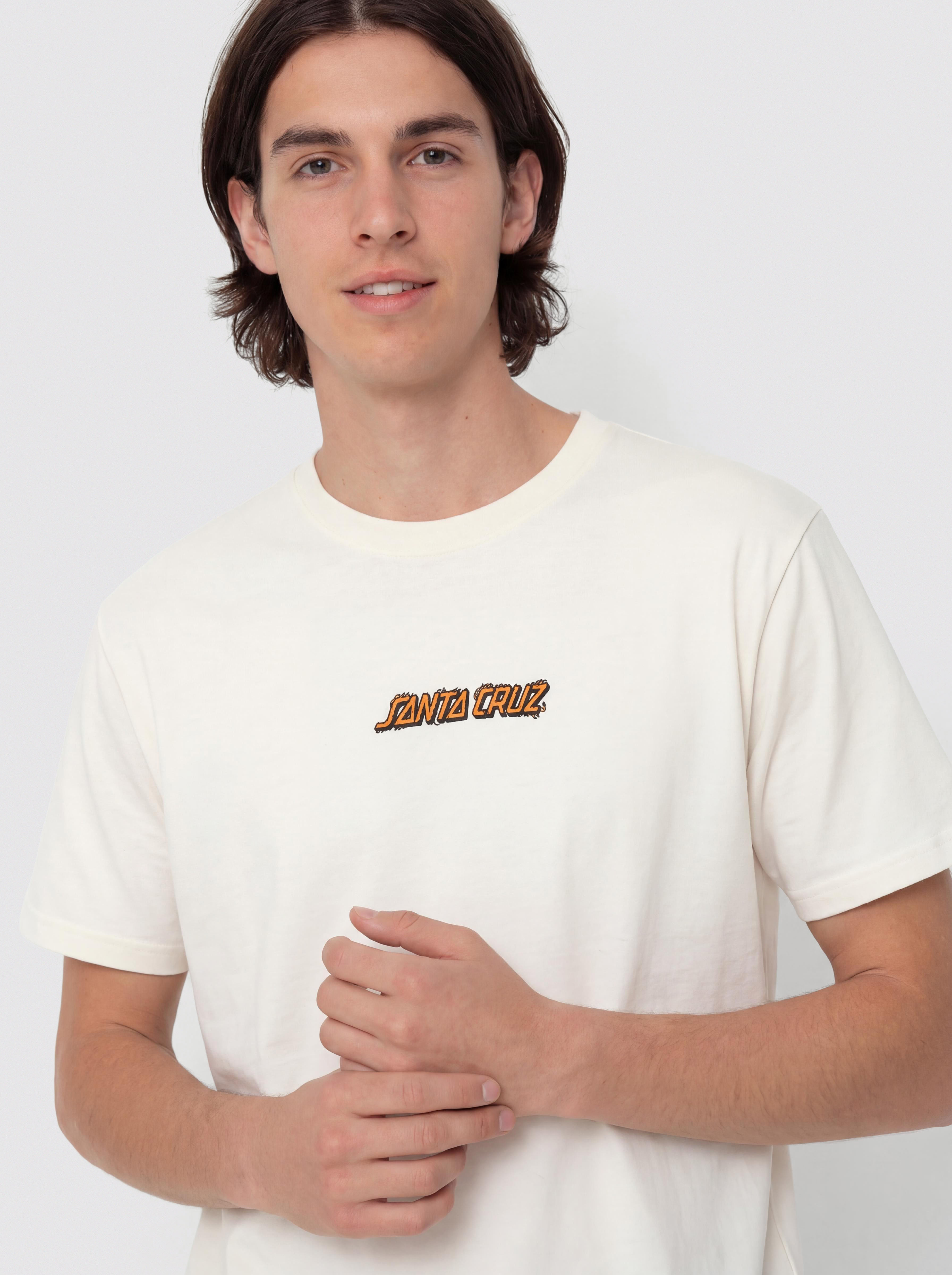 Тениска Santa Cruz Roskopp Monster Strip (white)