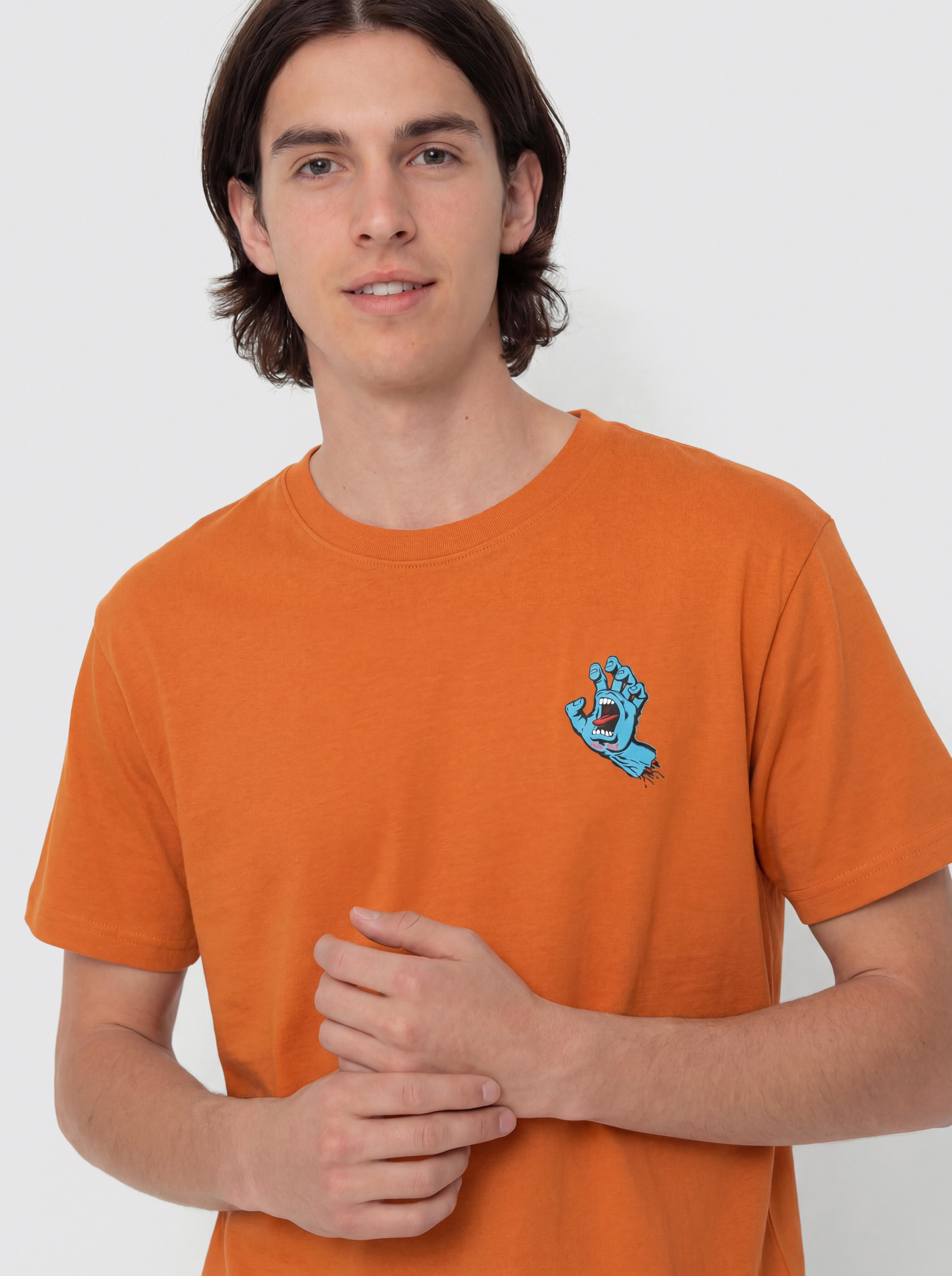 Тениска Santa Cruz Screaming Hand Chest (amber)