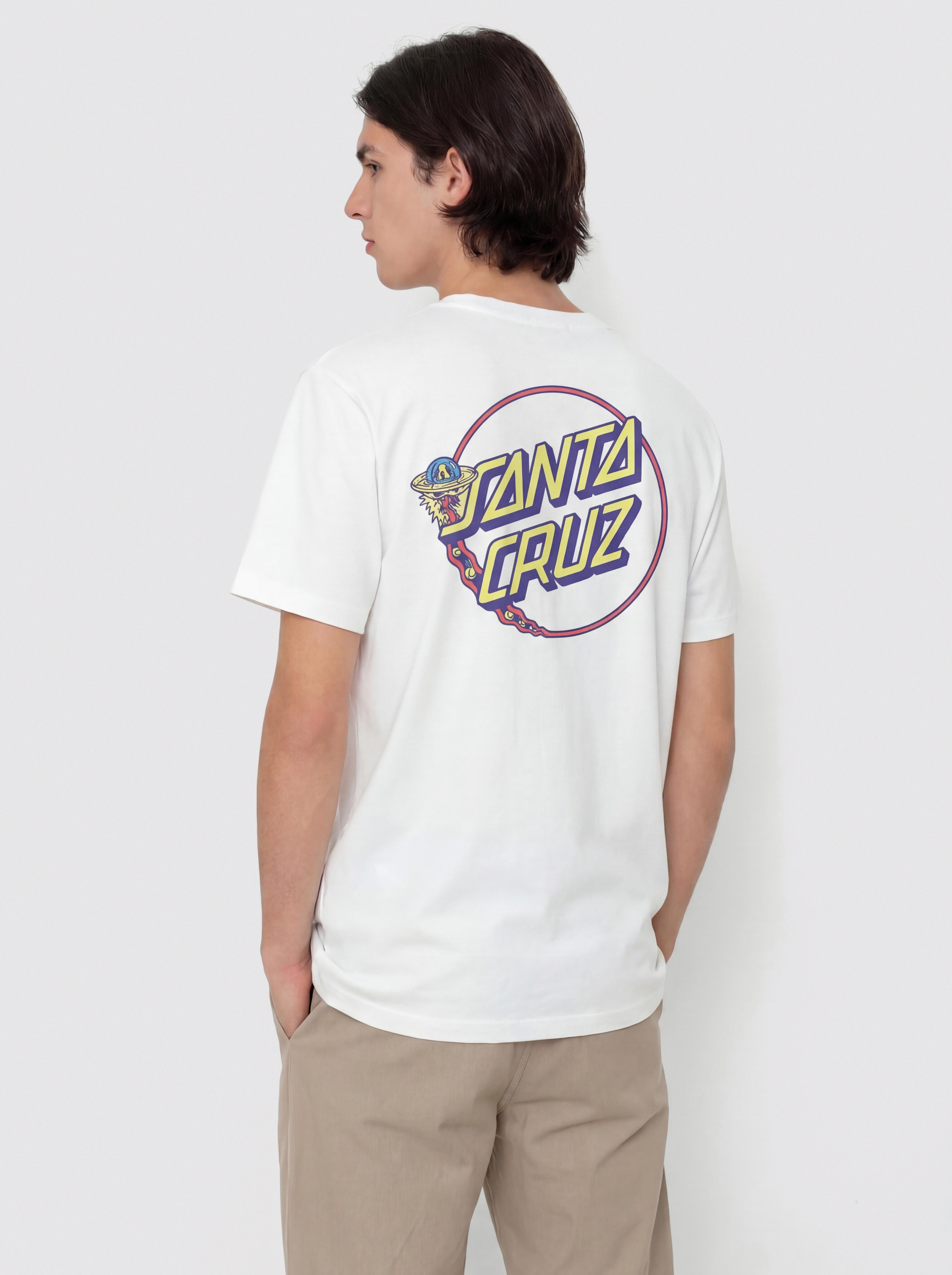 Тениска Santa Cruz Winkowski UFO Dot (white)