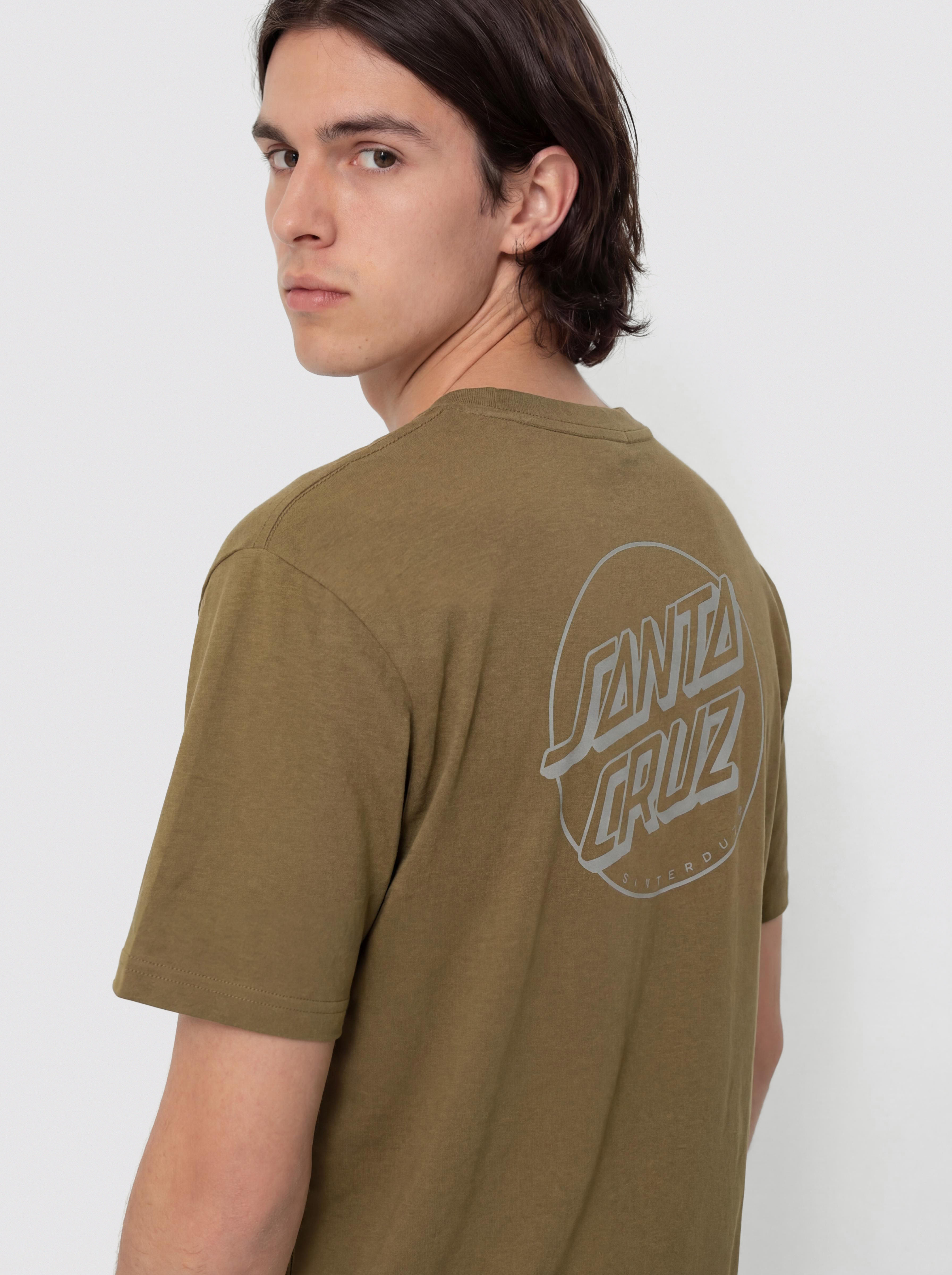 Тениска Santa Cruz Tonal Opus Dot Stripe (uniform green)