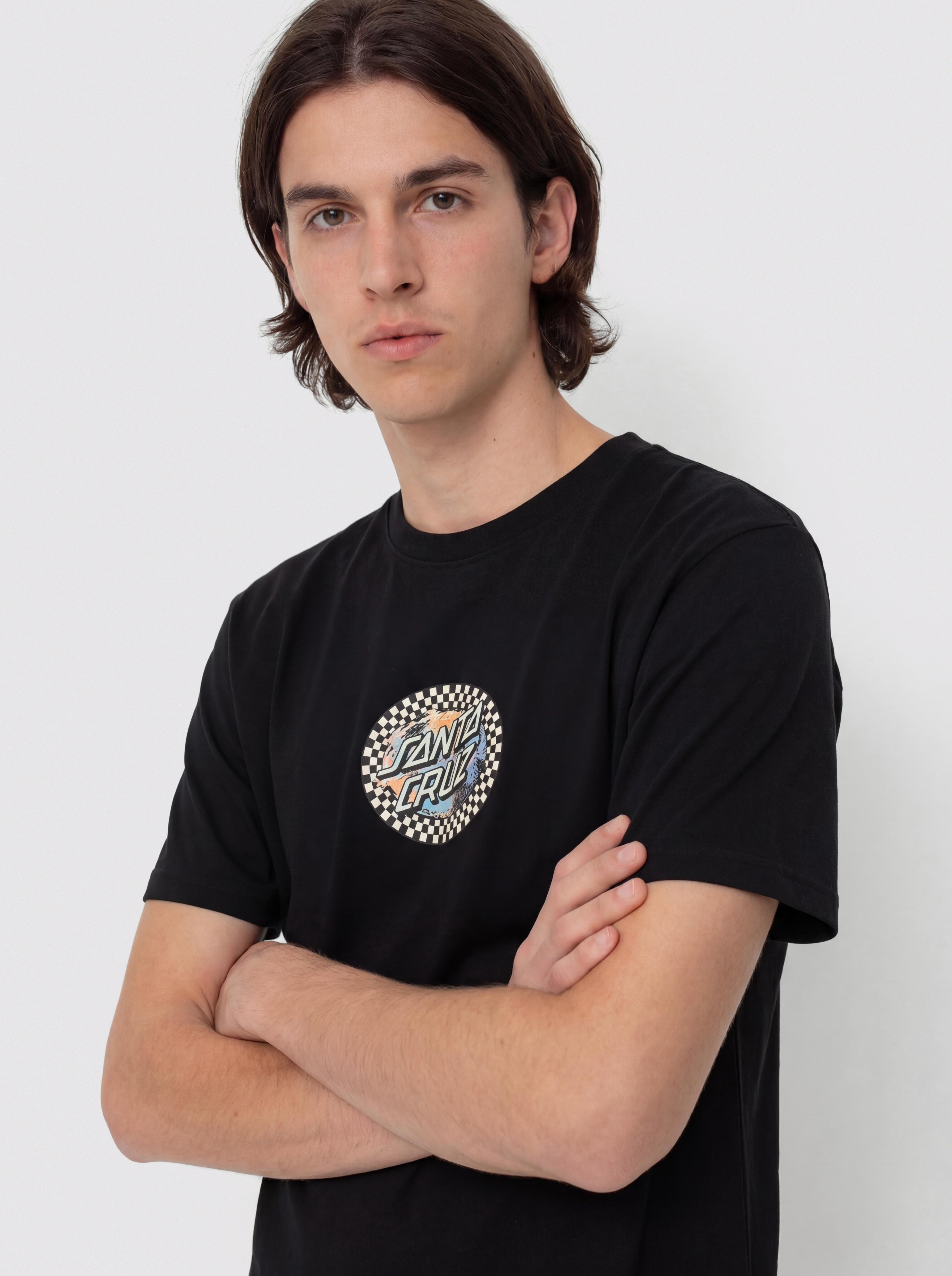 Тениска Santa Cruz Collage Oval Dot (black)