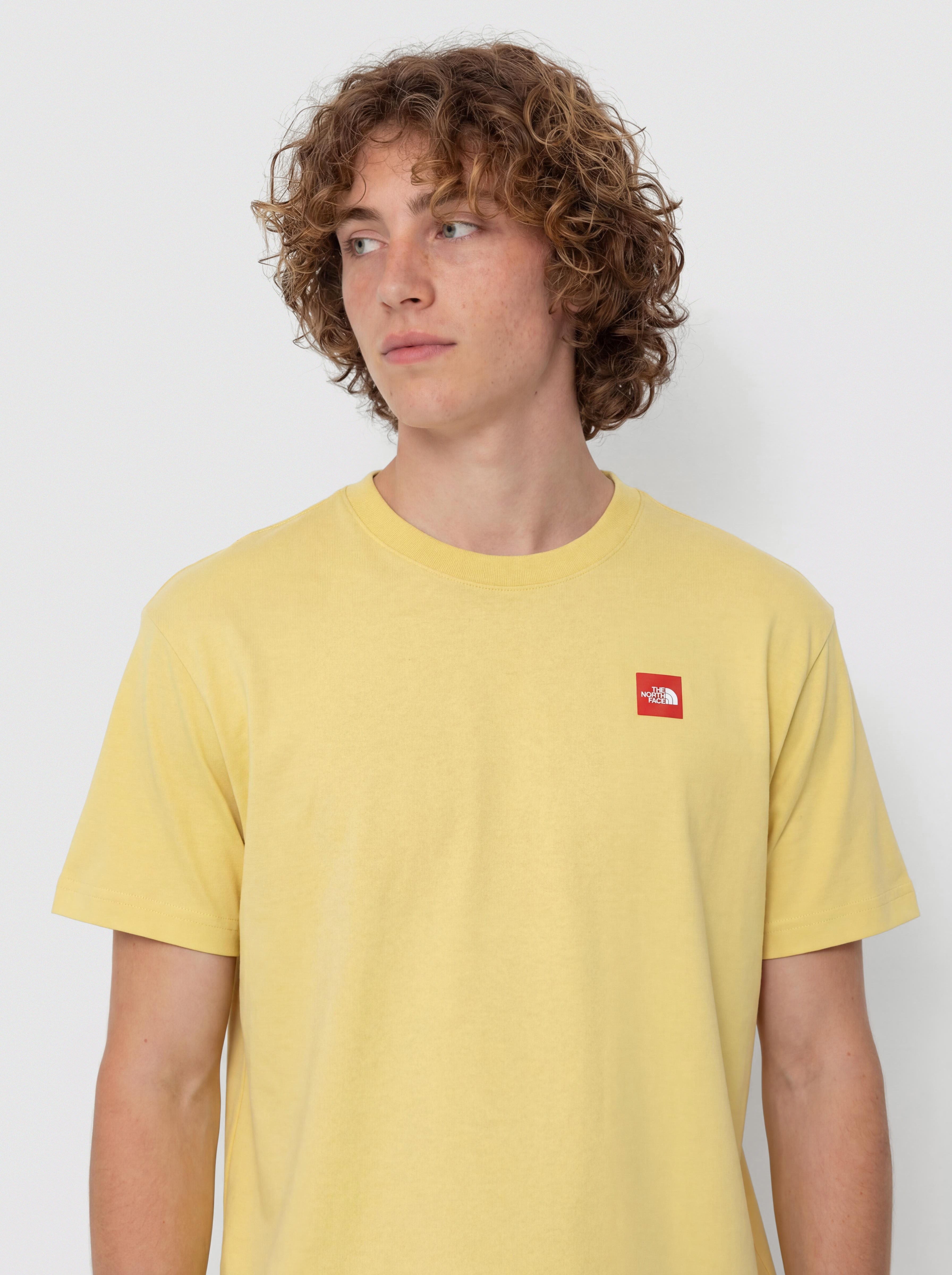 Тениска The North Face Tnf Red Box (honeyed sand)