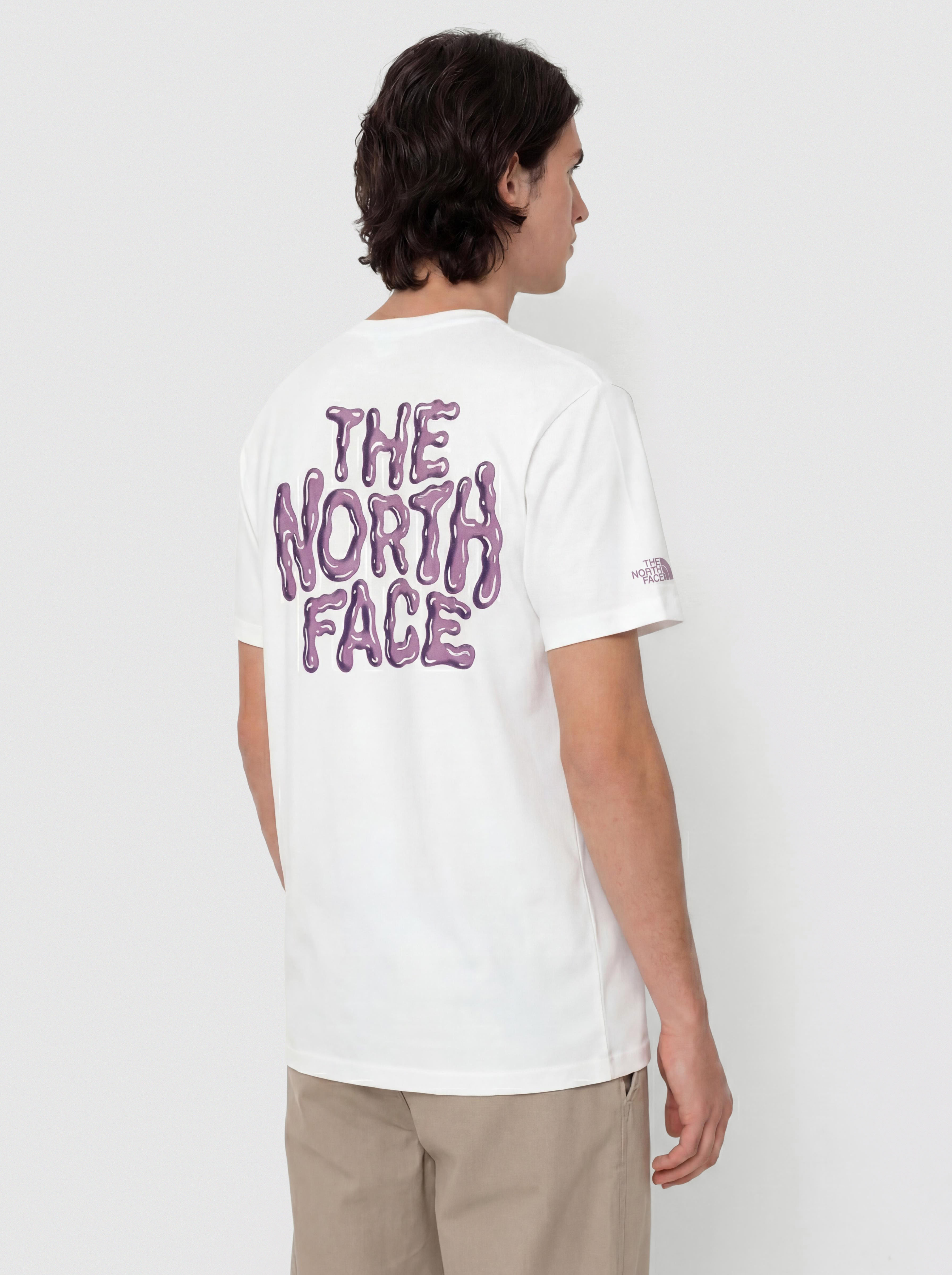 Тениска The North Face Drip Logo Relaxed (tnf white)