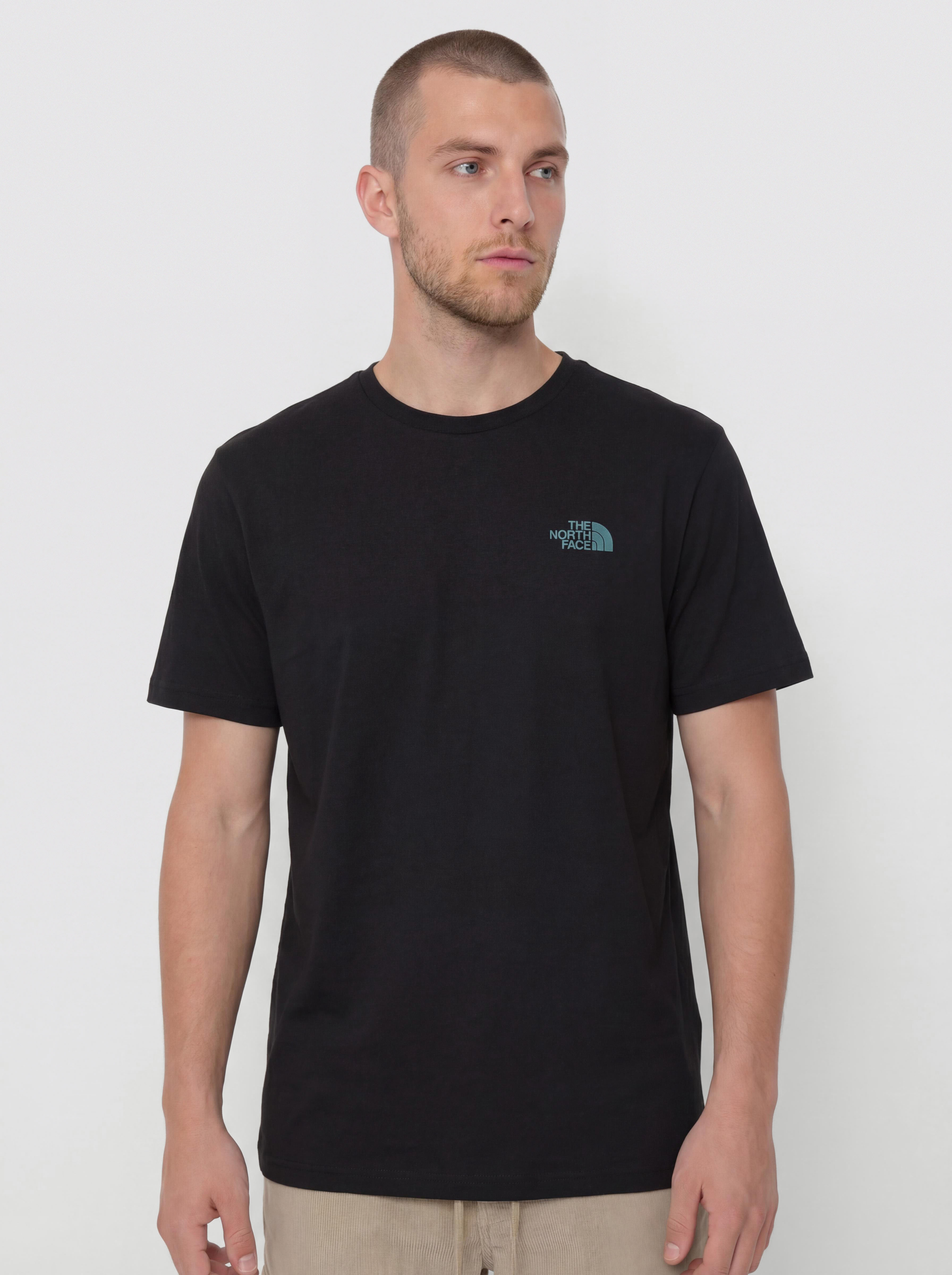 Тениска The North Face Box Nse Tailgrid Infill (tnf black/deep nori tra)