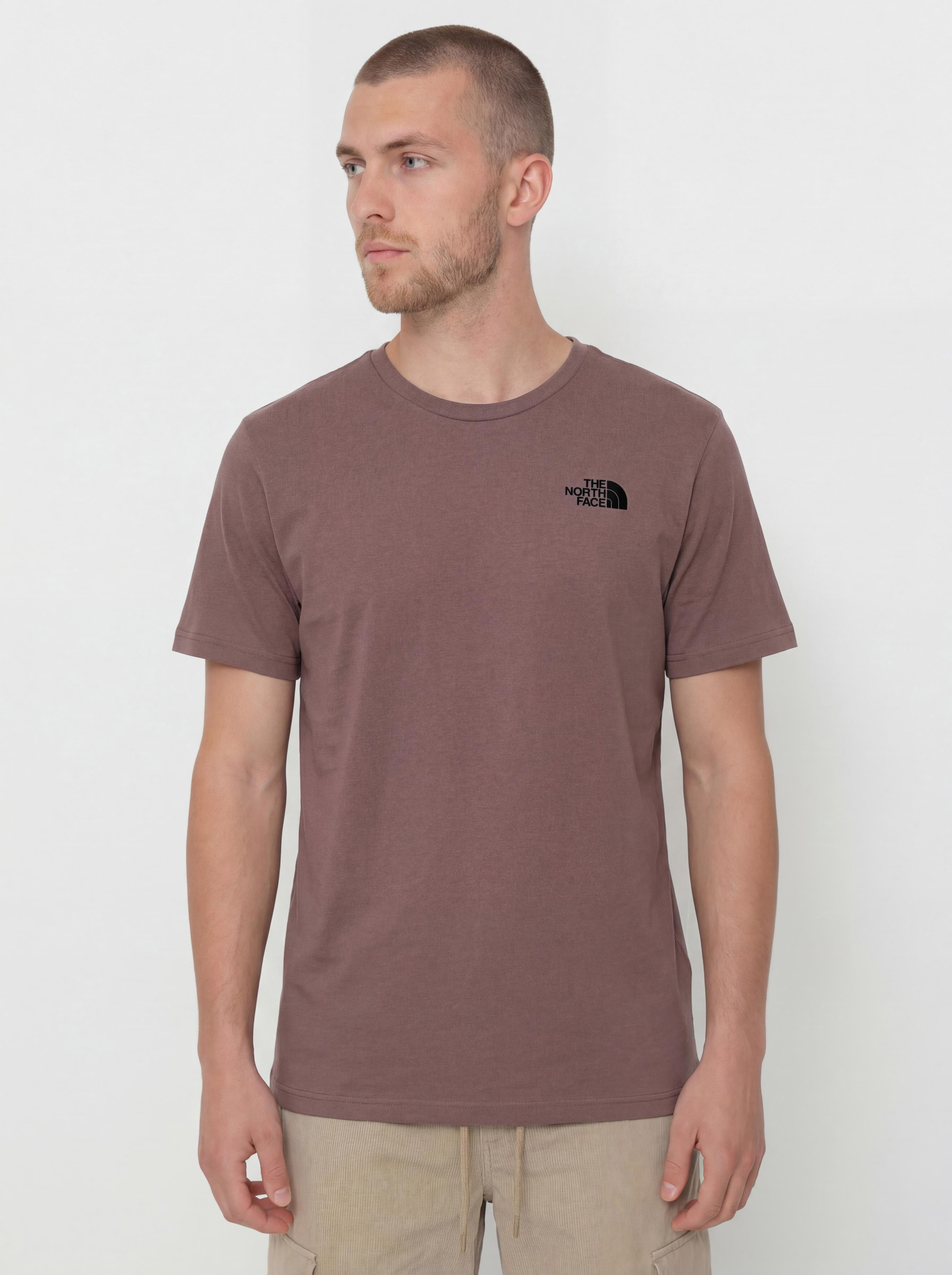 Тениска The North Face Box Nse Edge Of Light Infill Relaxed (tawny quartz/tnf black)