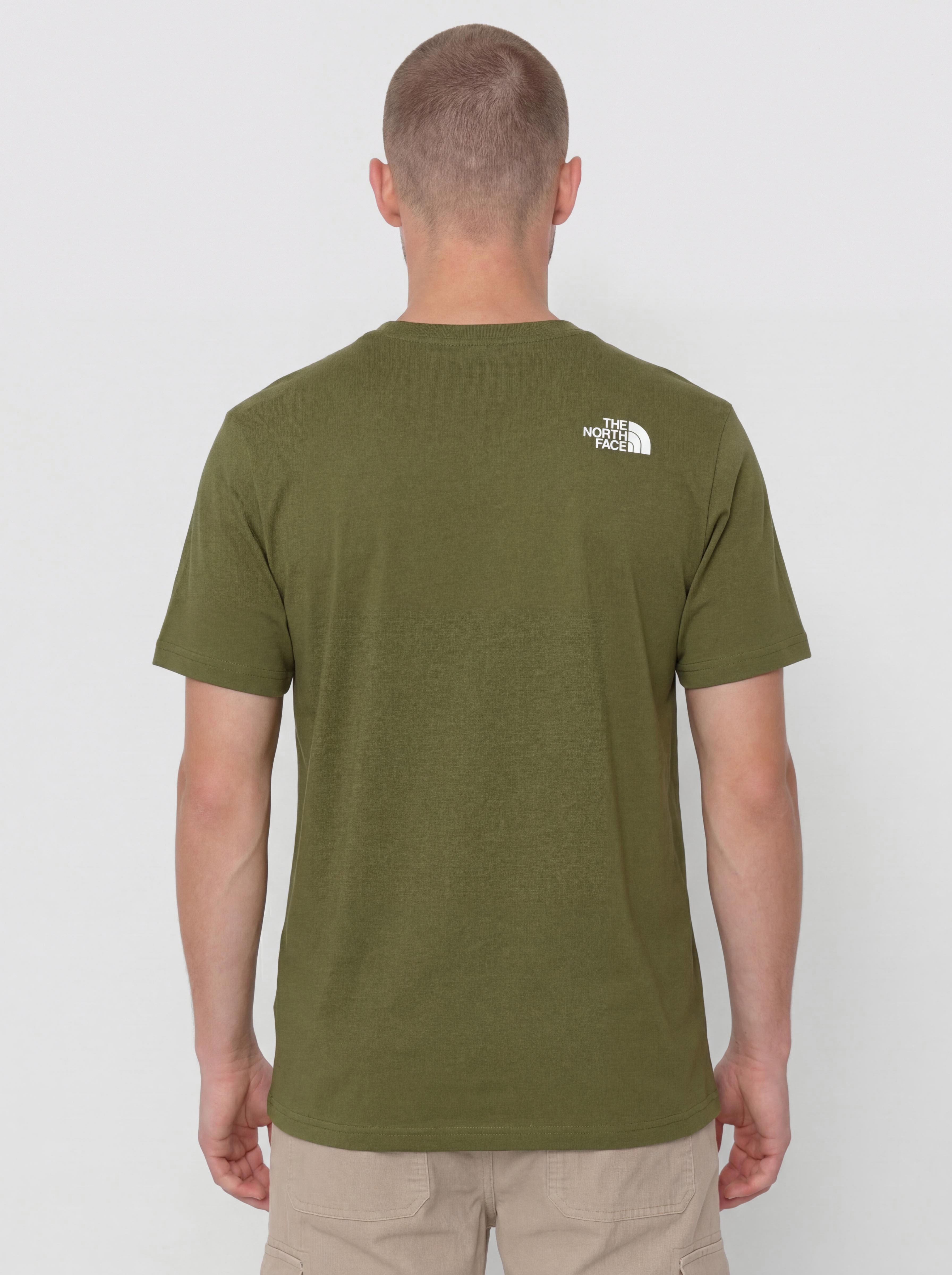 Тениска The North Face Mountain Line (woodland green)